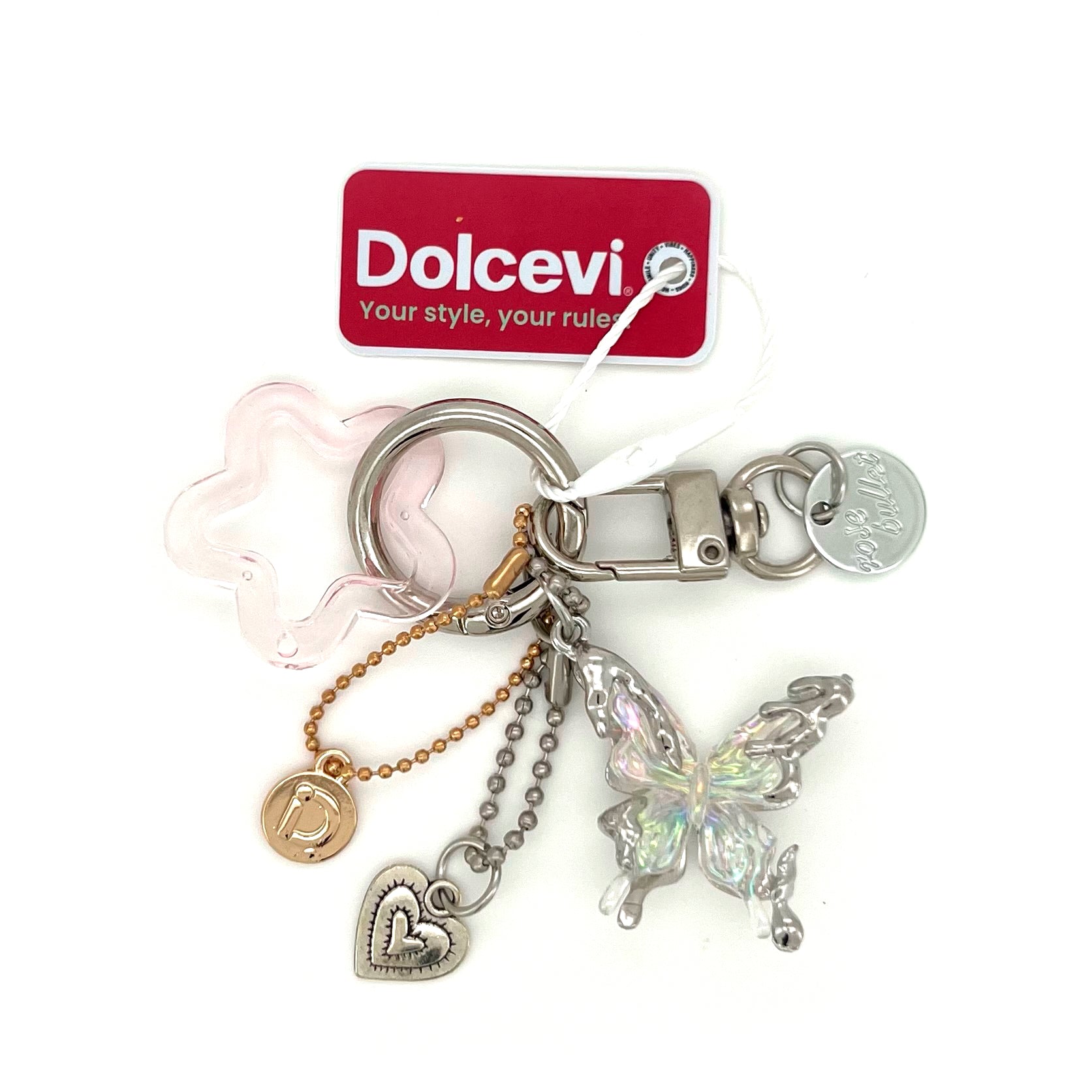 Silver Butterfly Charm