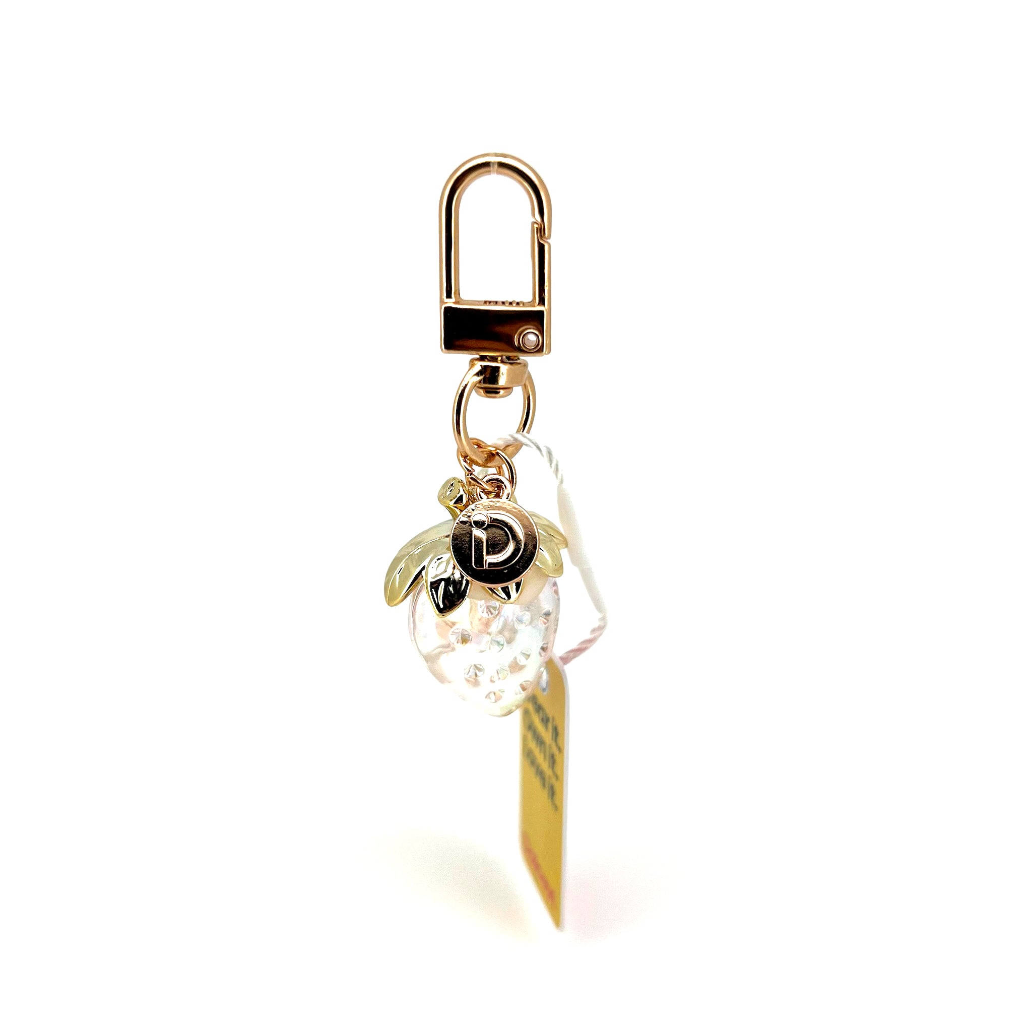 Crystal Strawberry Charm