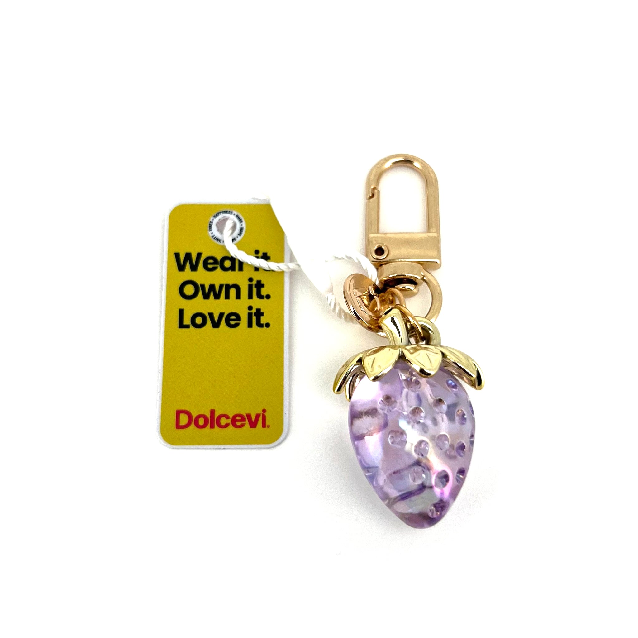 Lavender Strawberry Charm