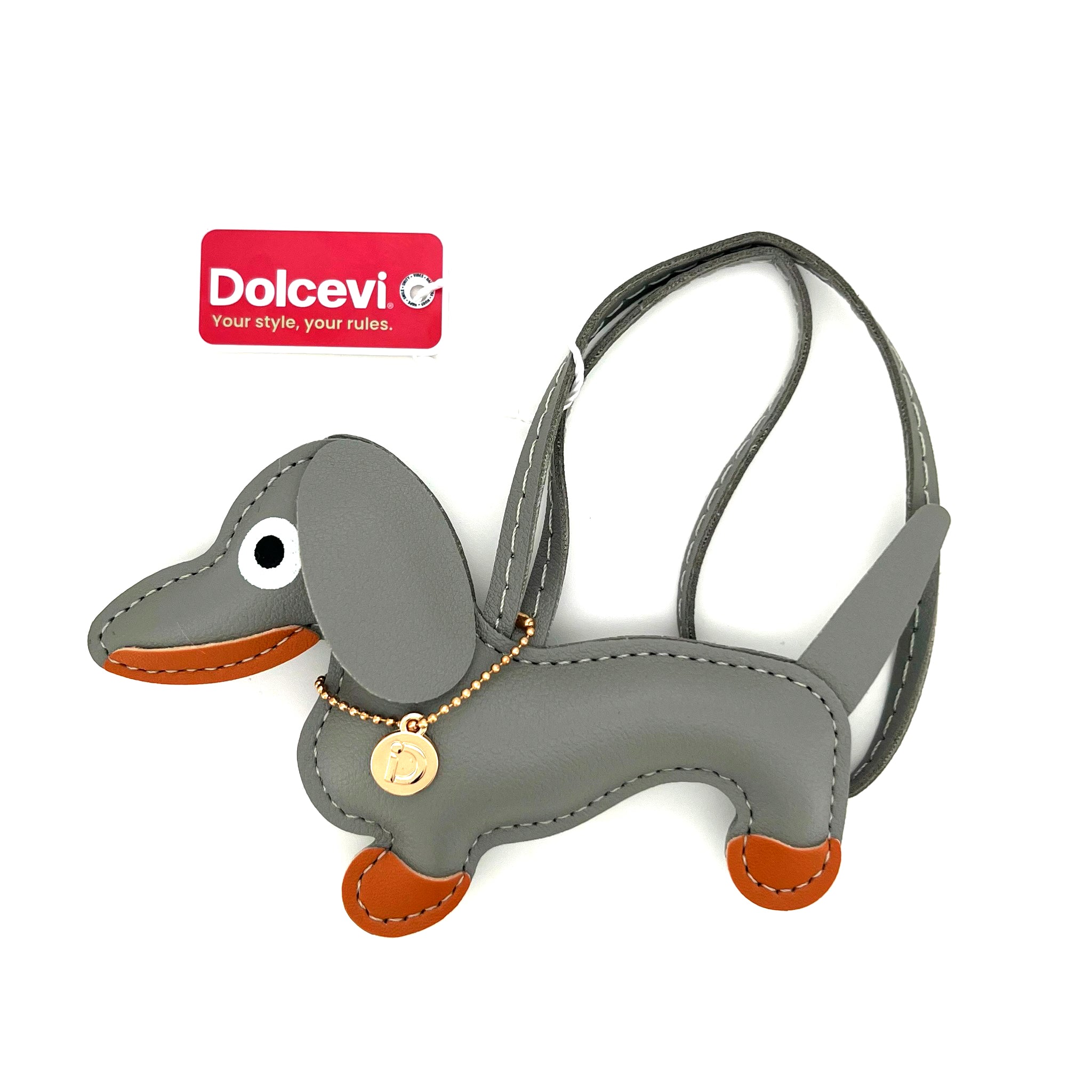 Gray Puppy Charm