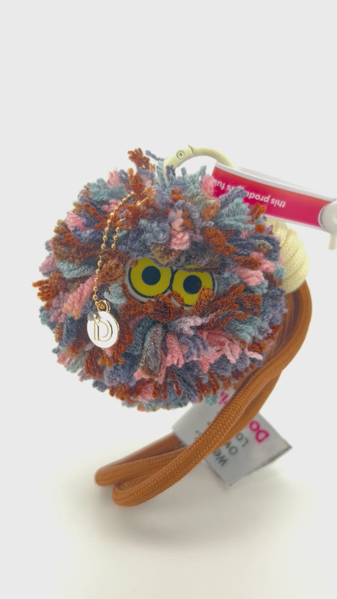 Wild Eyes Pom-Pom Charm