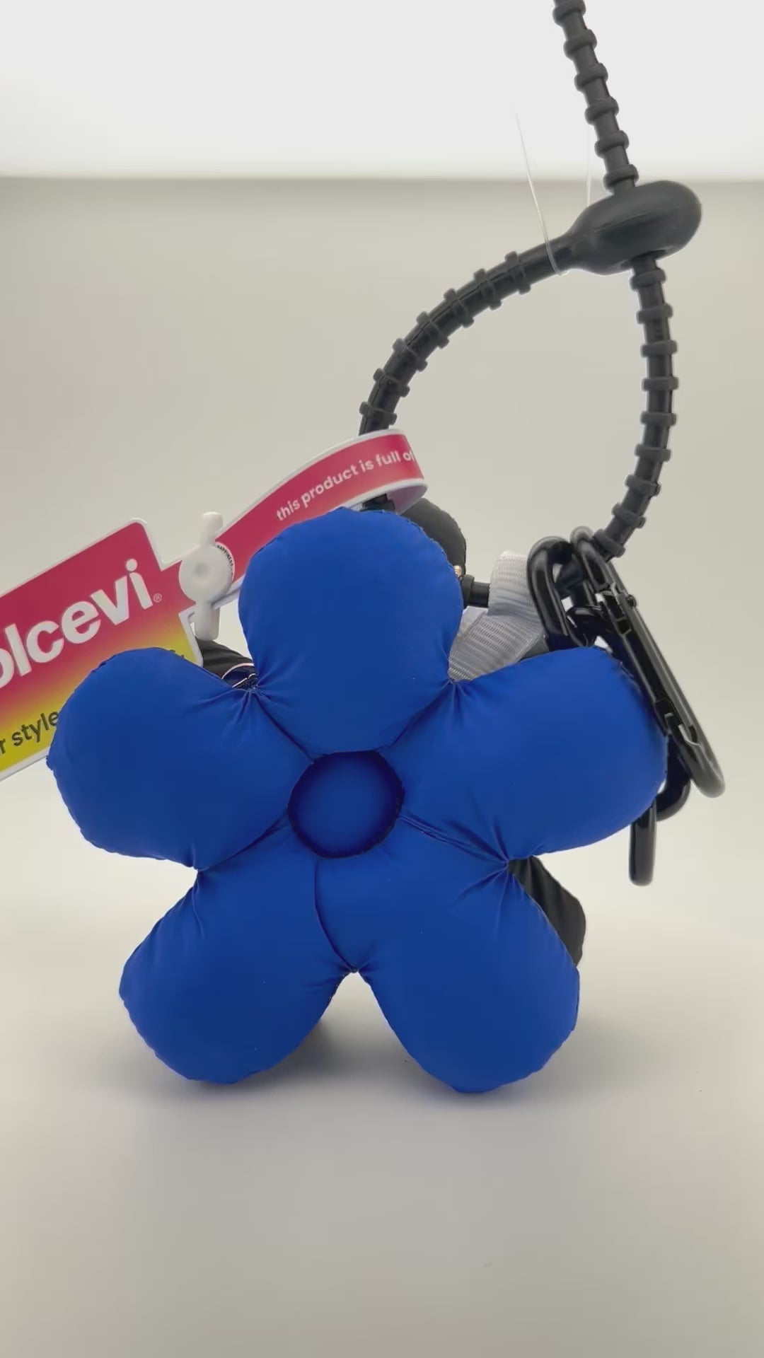 Blue Bloom Flower Charm