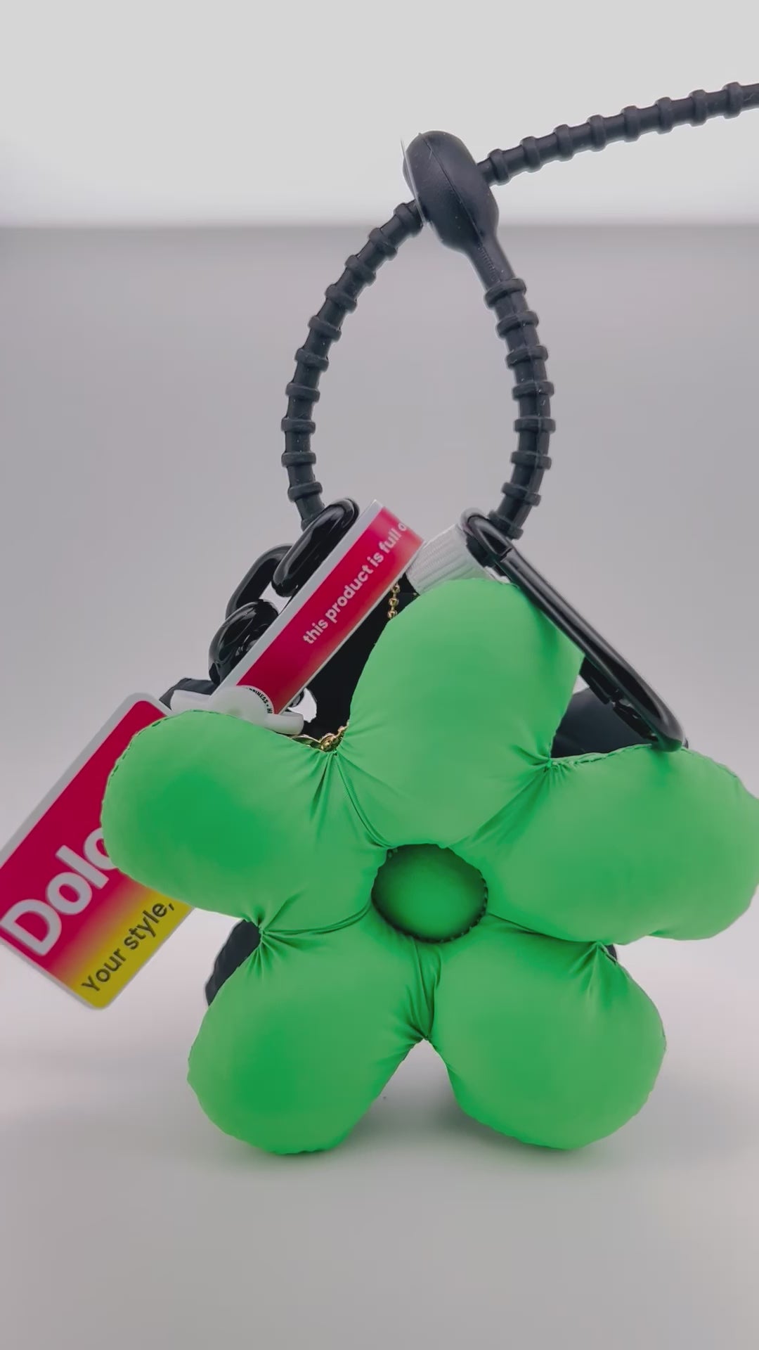 Green Bloom Flower Charm