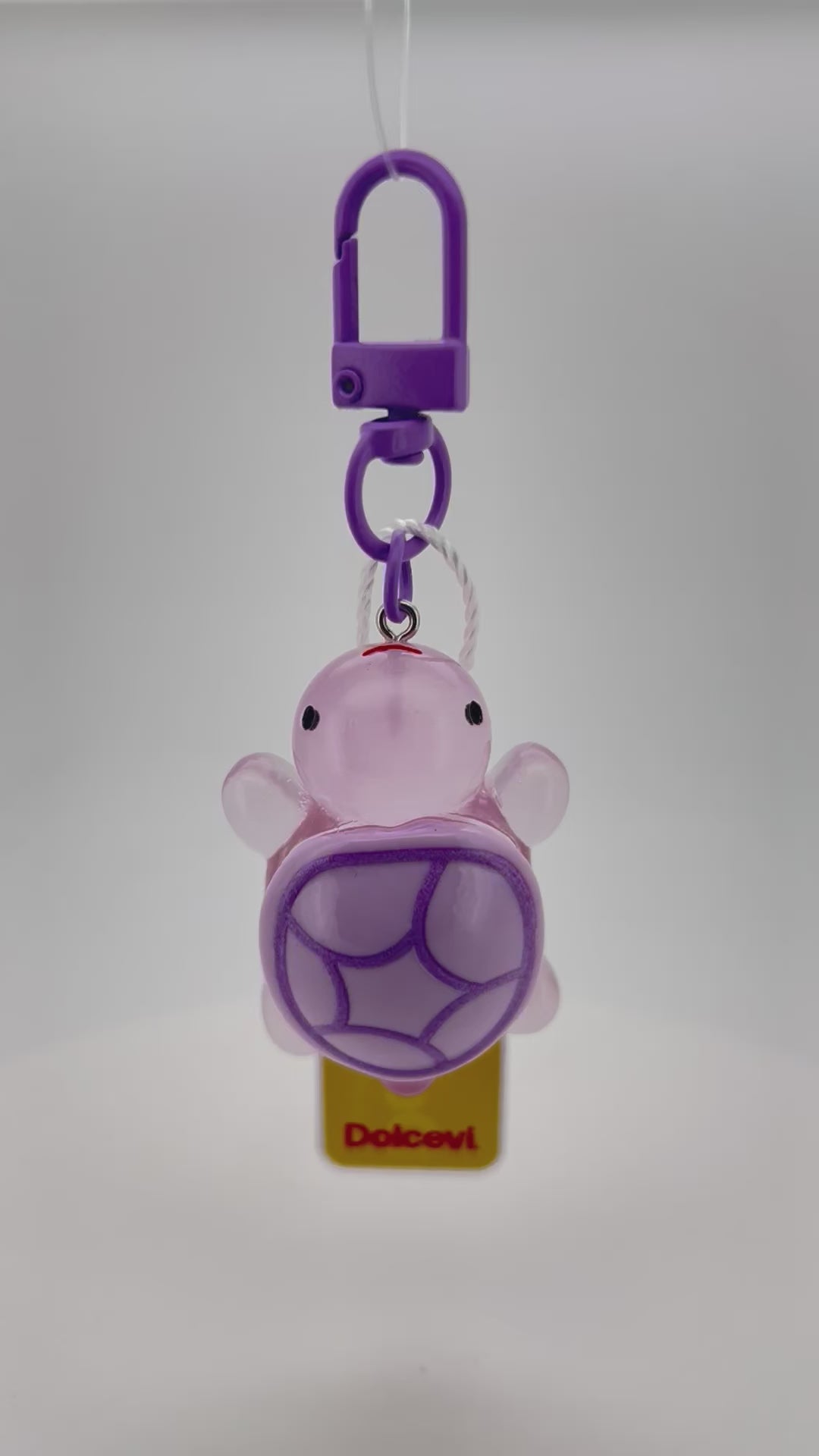 Lavender Turtle Charm