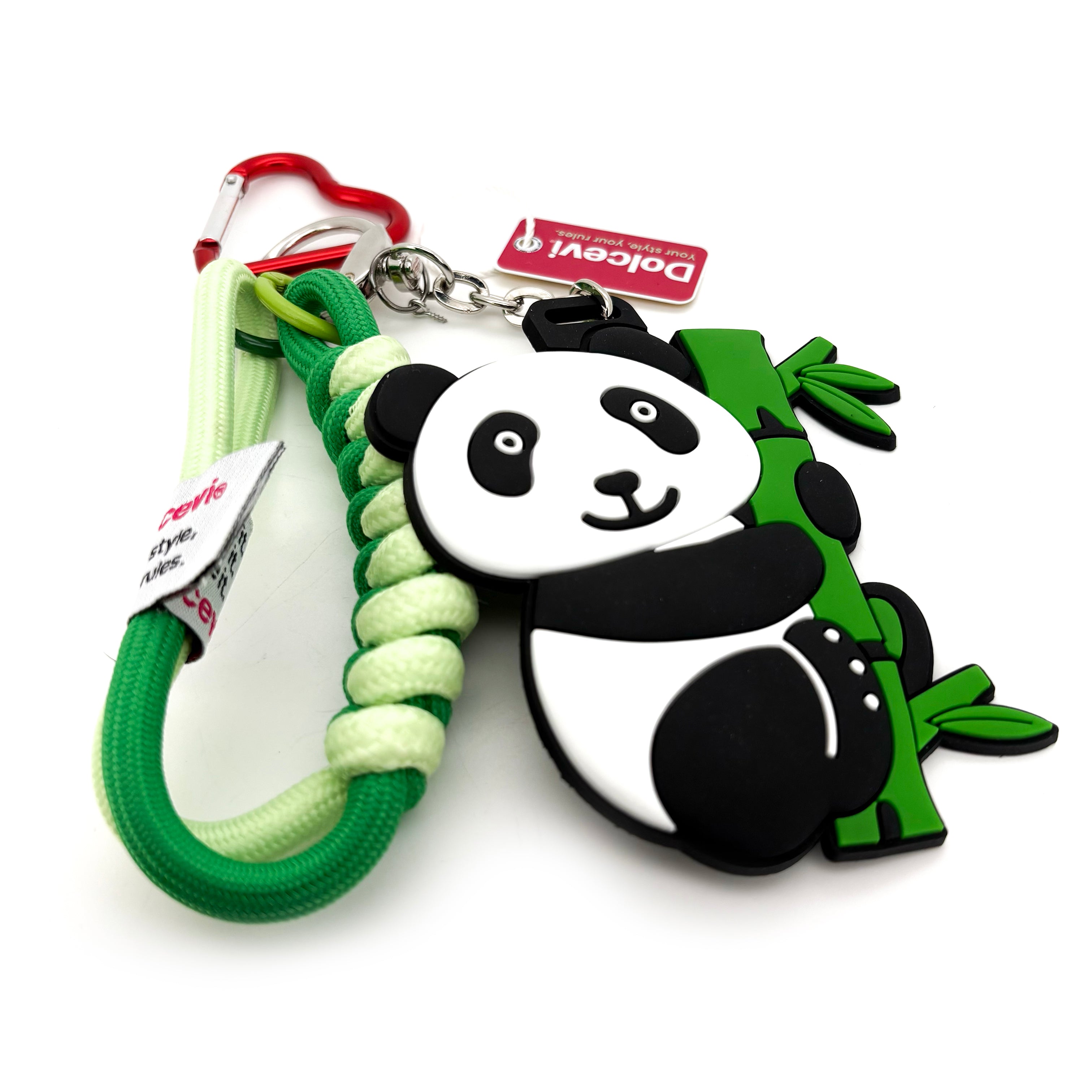Panda & Bamboo Key Charm