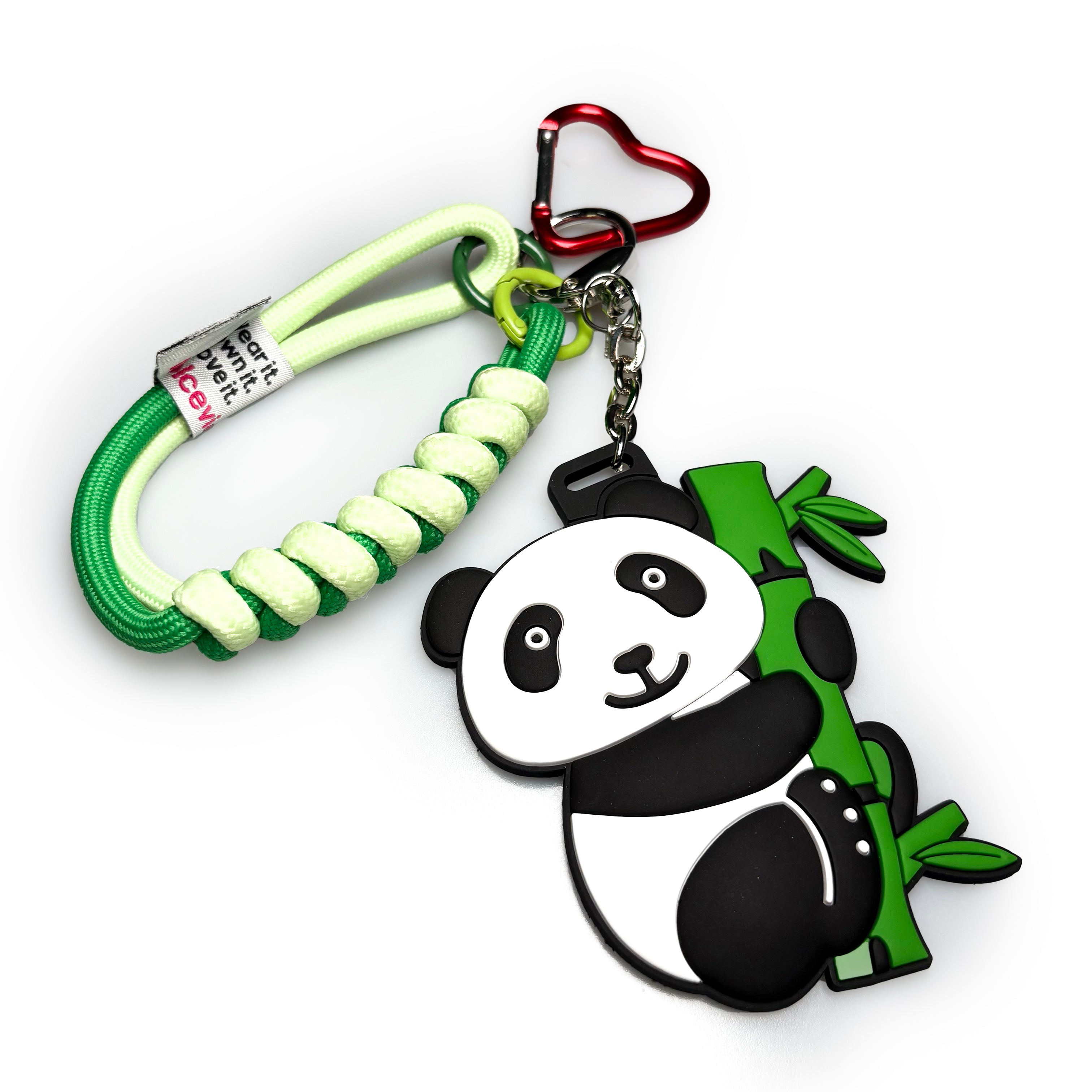 Panda & Bamboo Key Charm