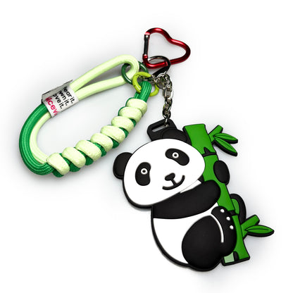 Panda & Bamboo Key Charm