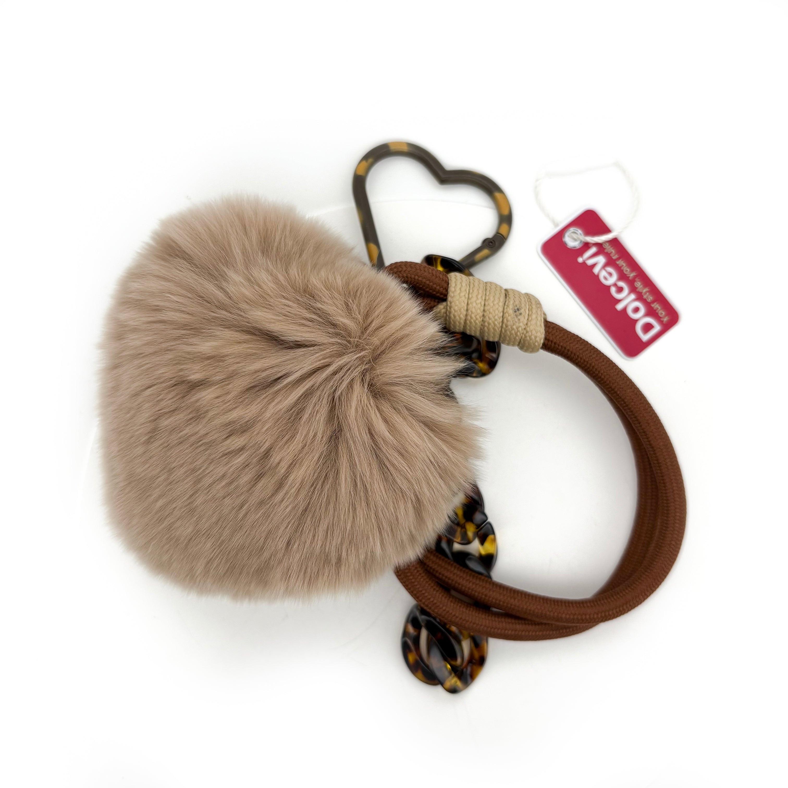Cocoa Puff Chain Bag Charm