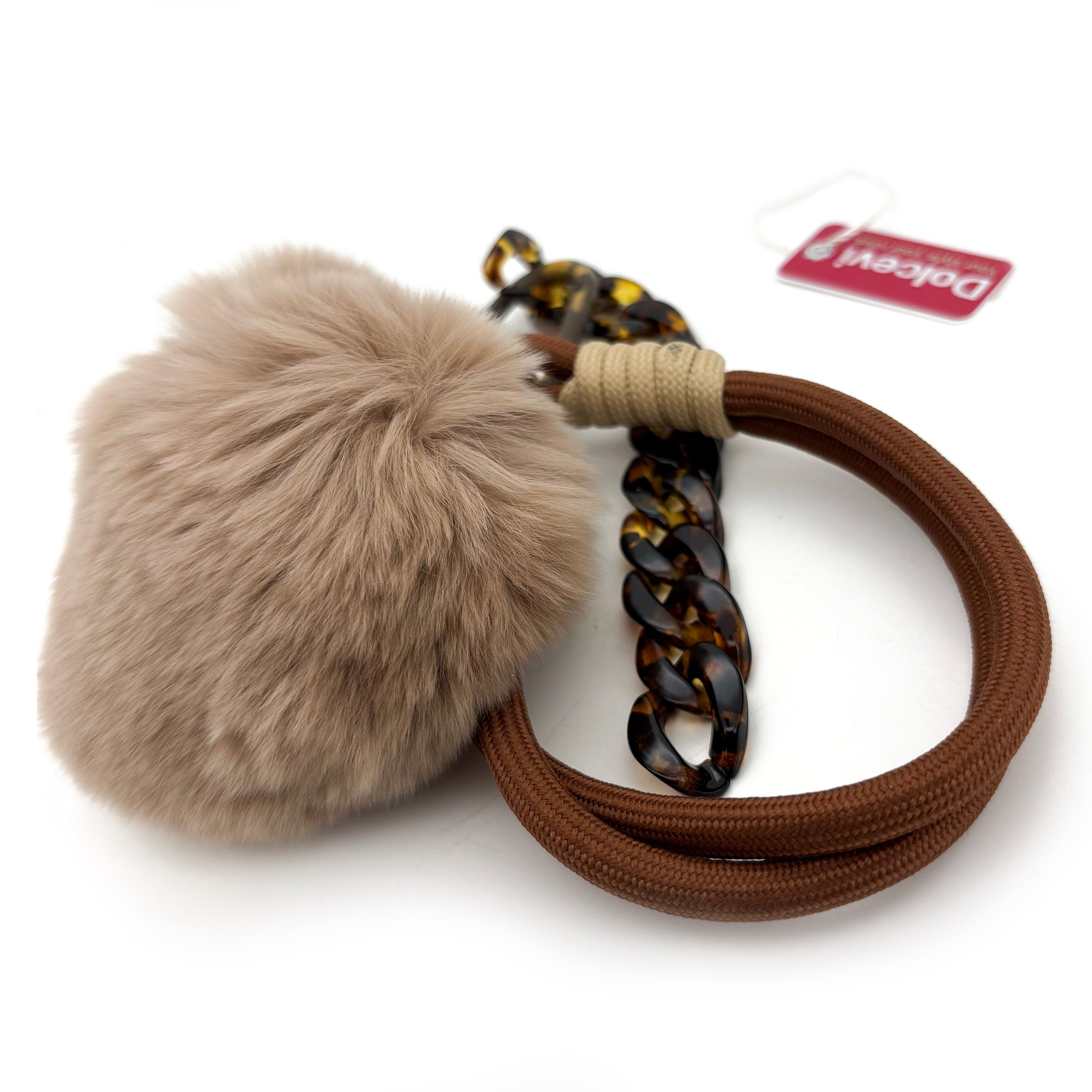 Cocoa Puff Chain Bag Charm