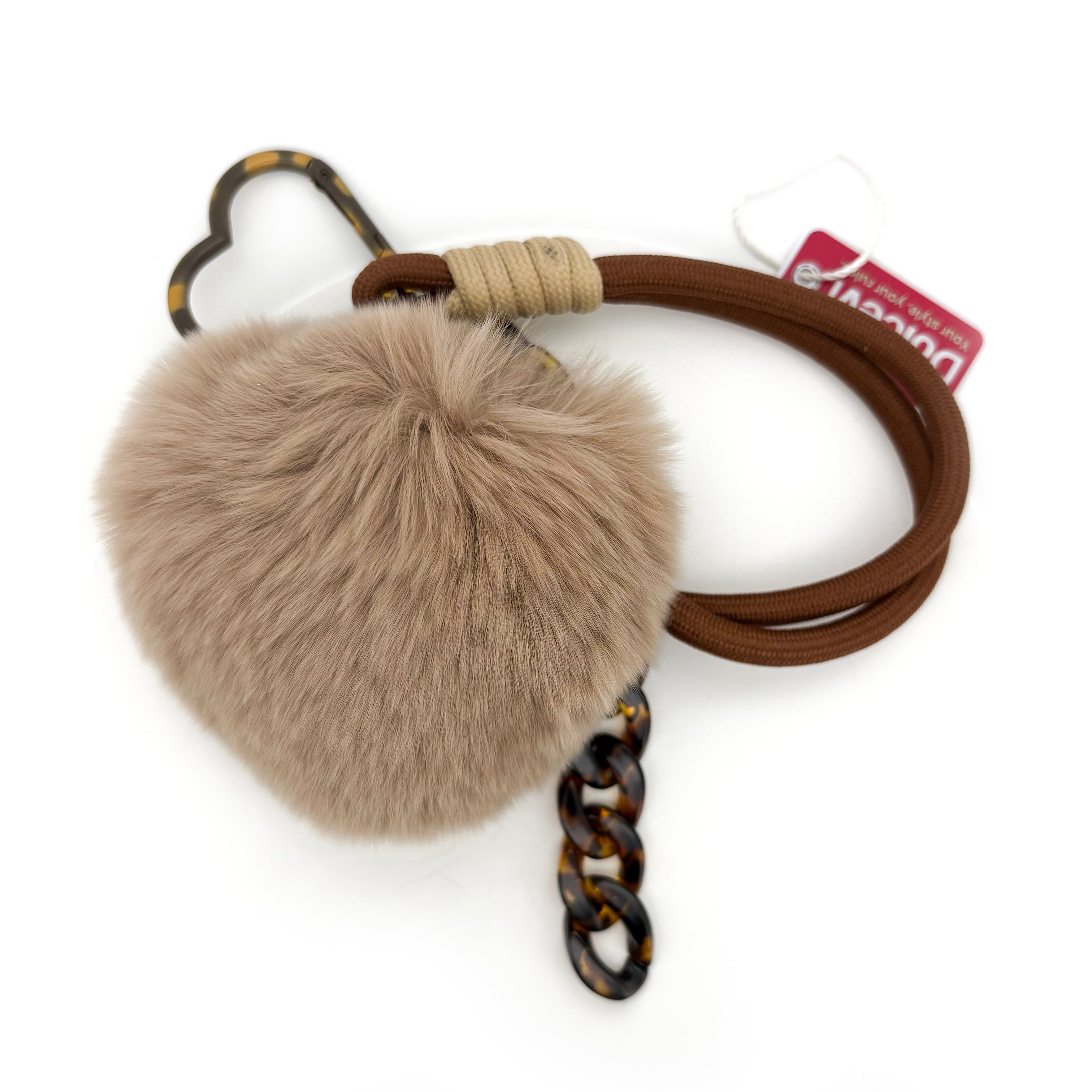 Cocoa Puff Chain Bag Charm