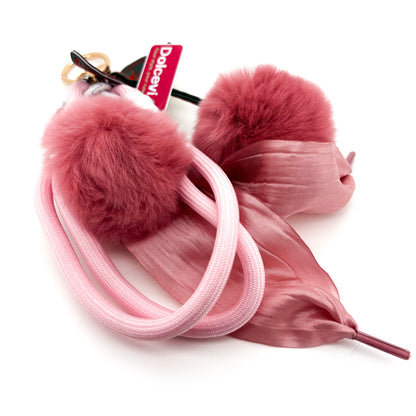 Velvet Cherry Bag Charm