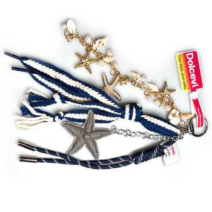 Nautical Starfish Bag Charm  📝 Description: