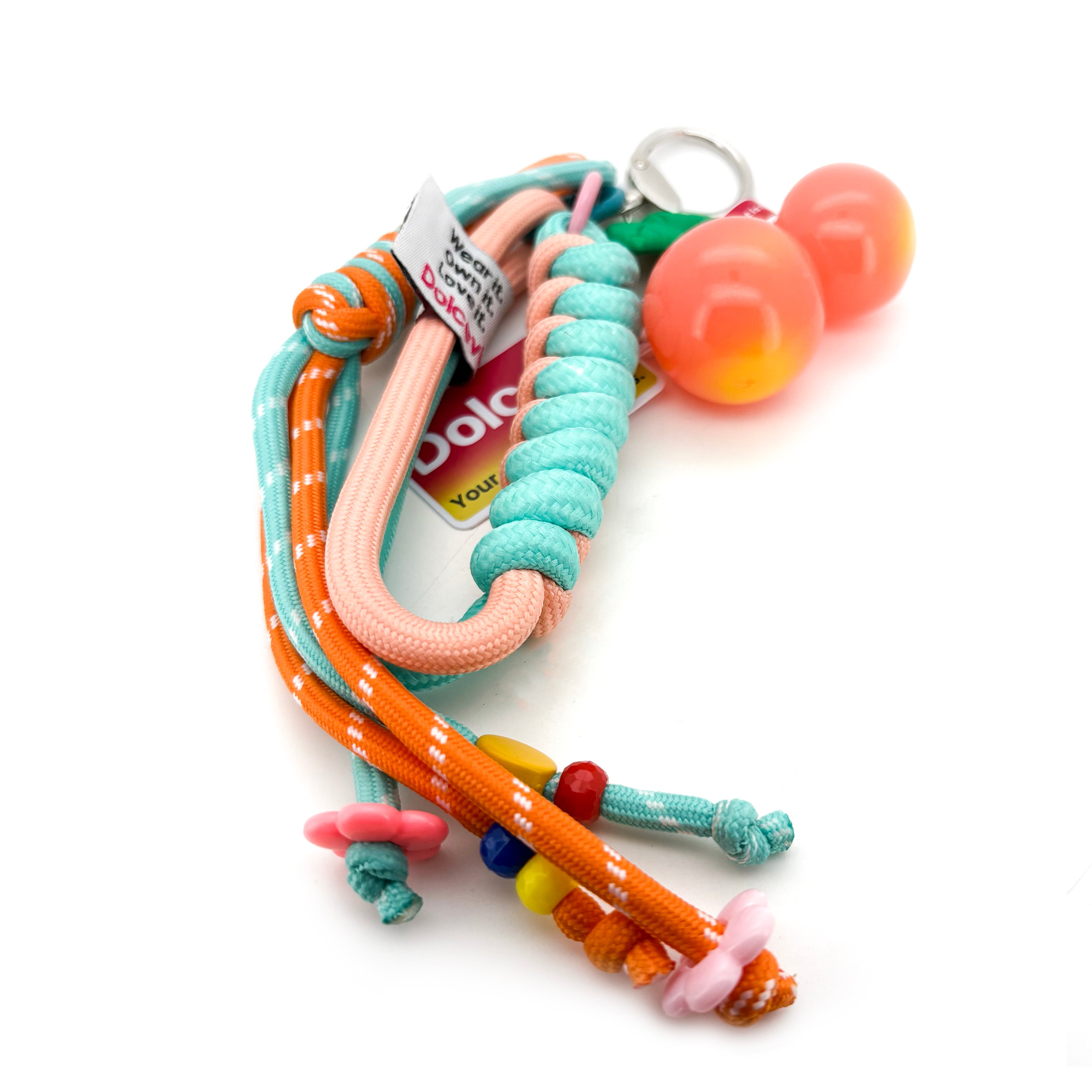 Bubble Fruit Cord Bag Charm