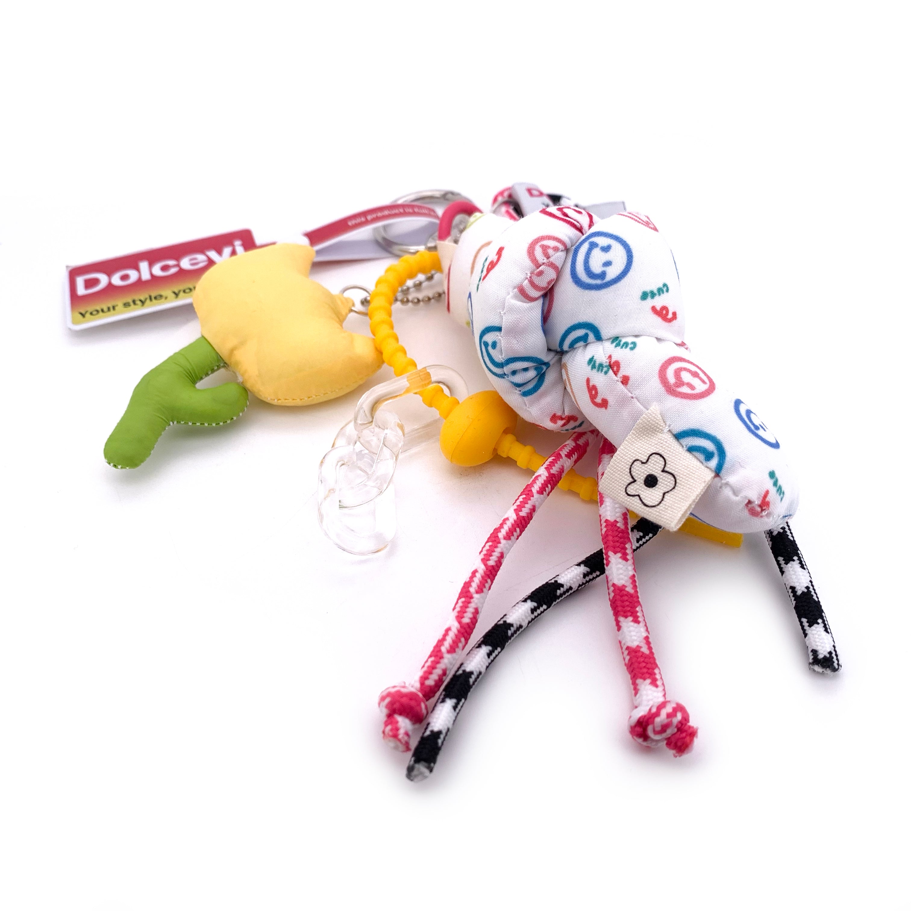 Playful Doodle Bag Charm