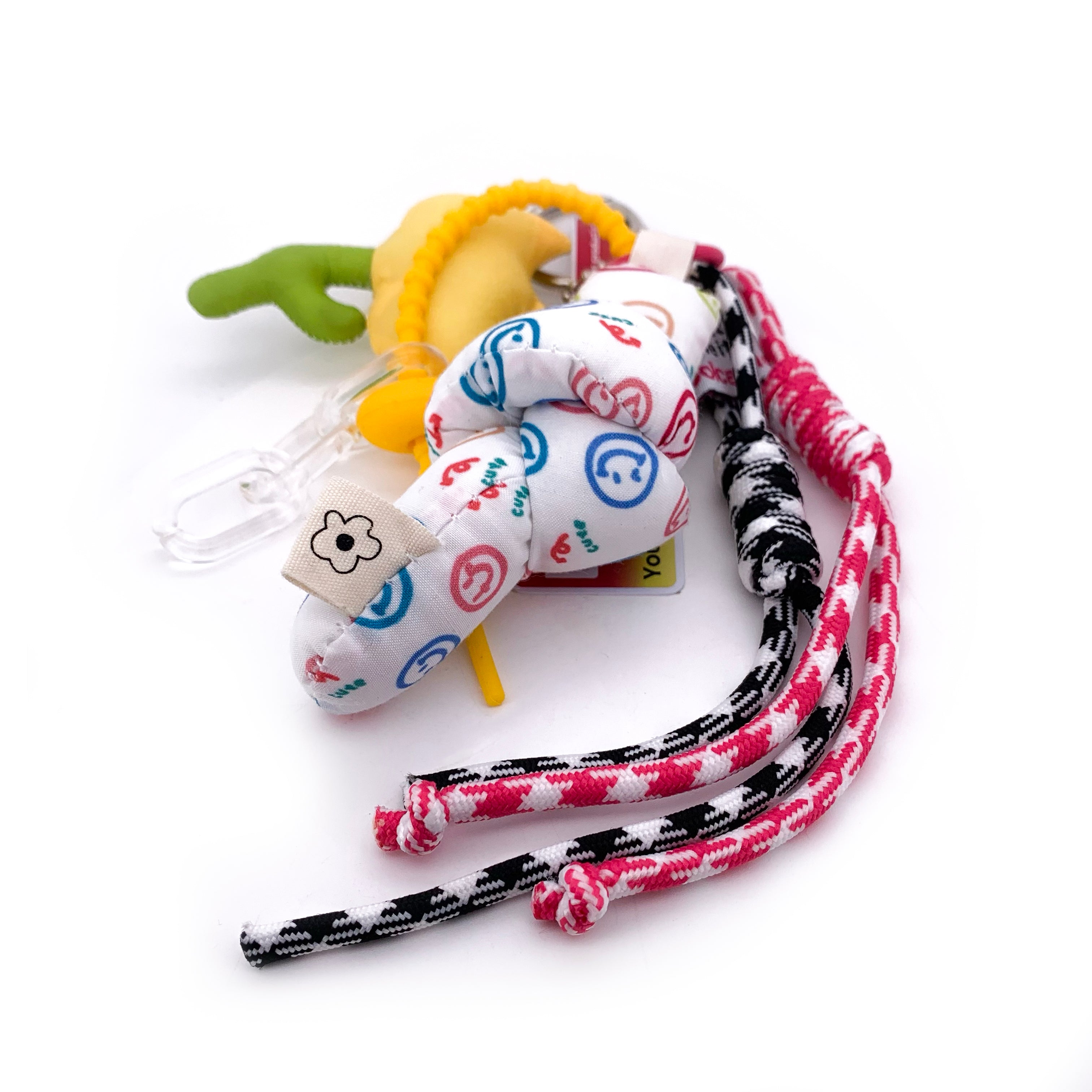 Playful Doodle Bag Charm
