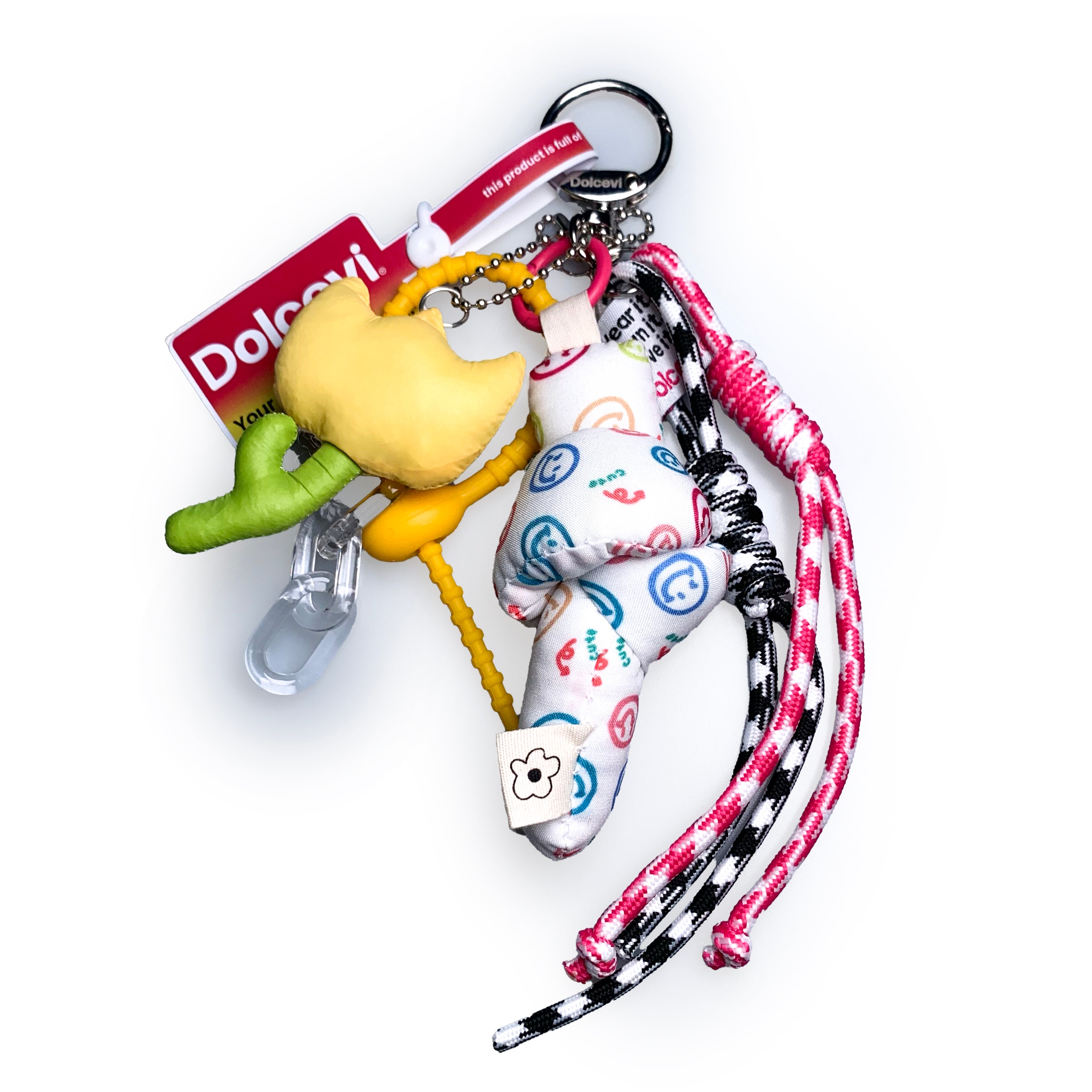 Playful Doodle Bag Charm