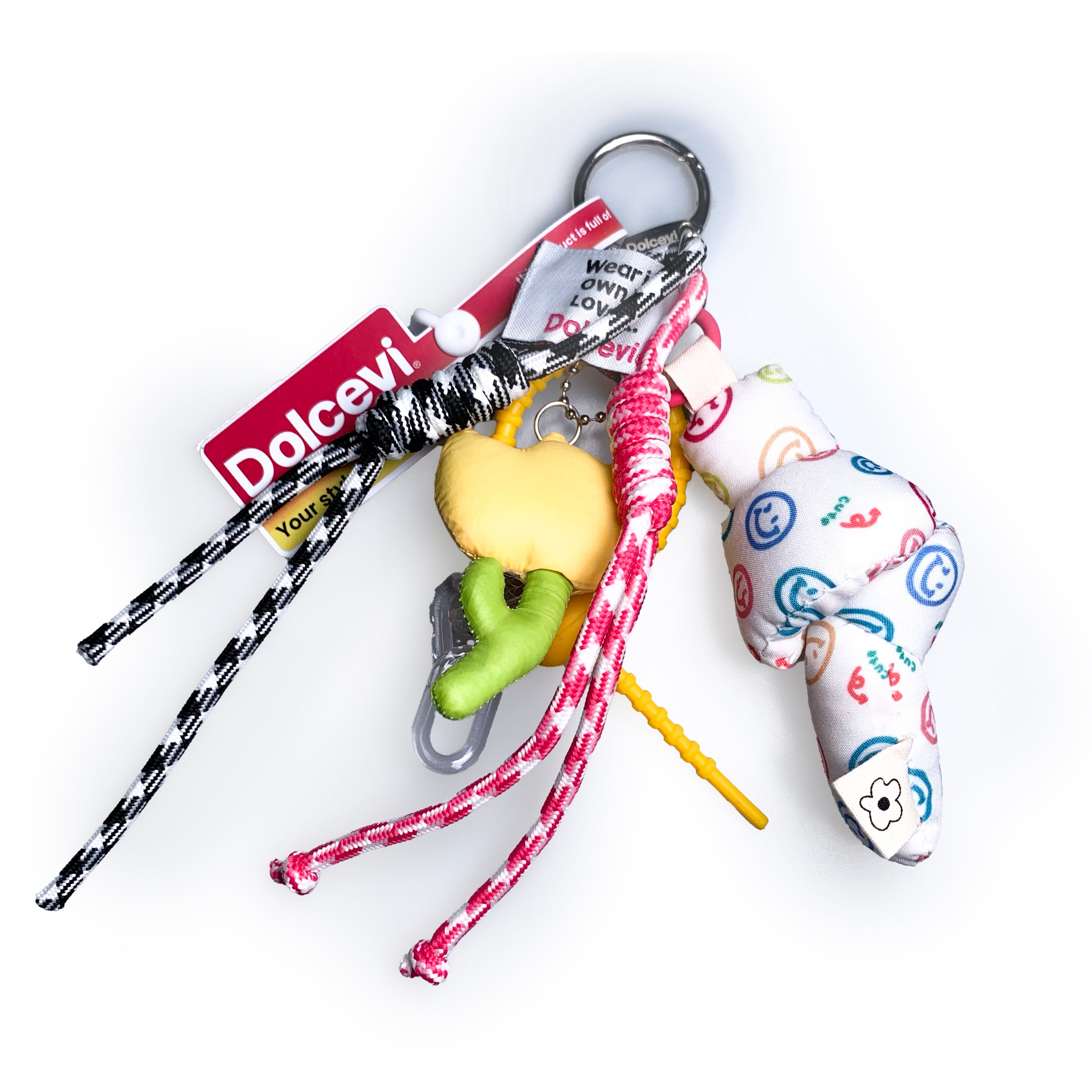 Playful Doodle Bag Charm