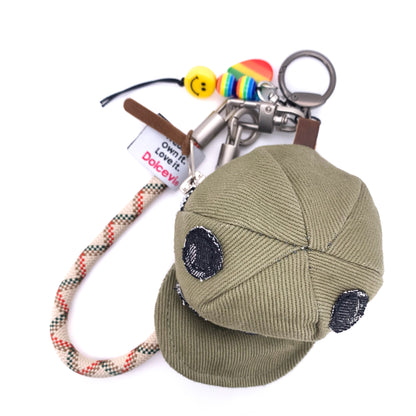 Smiley Cap Bag Charm