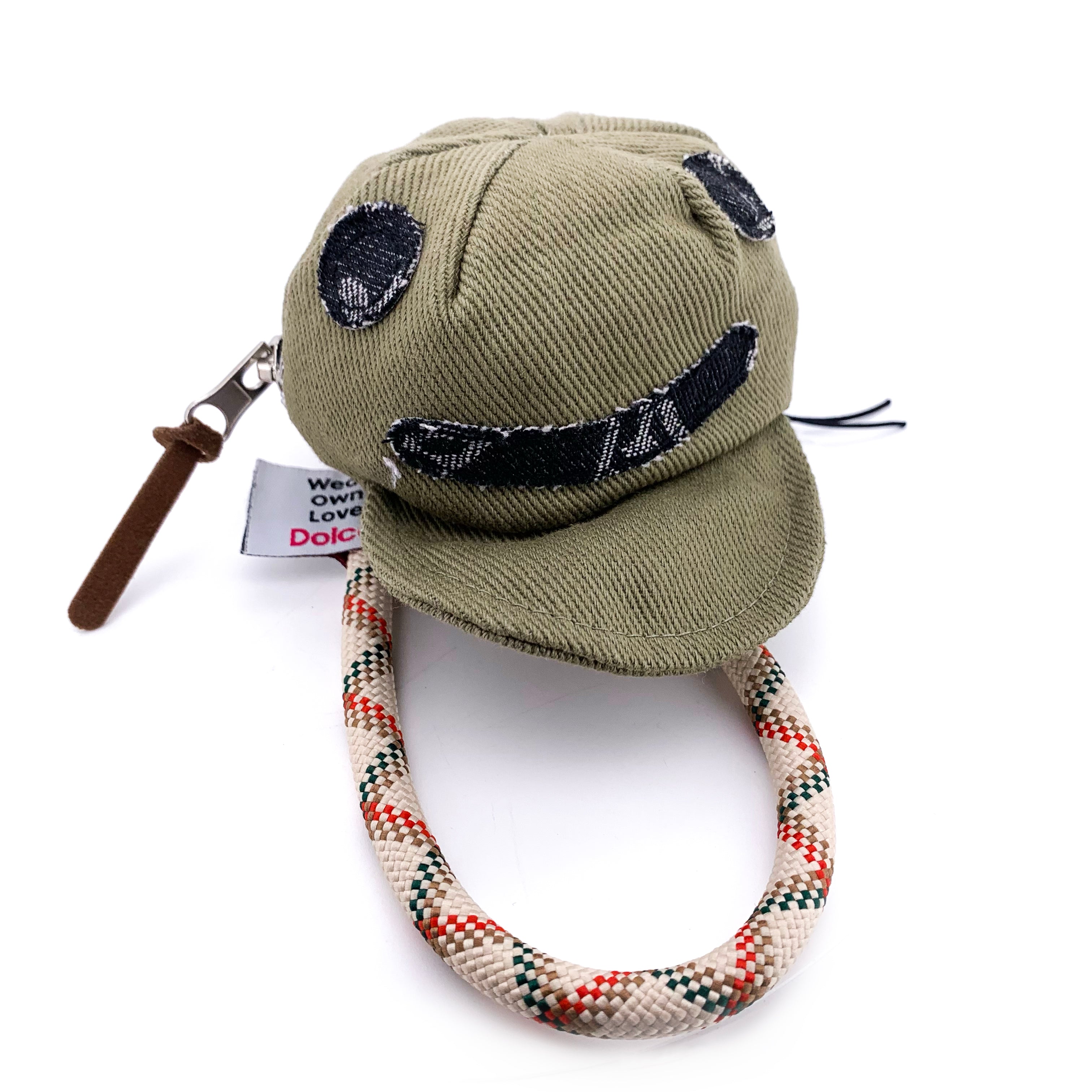 Smiley Cap Bag Charm