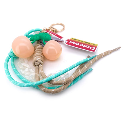 Aqua Orb Charm Keychain