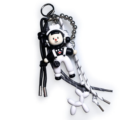 Astronaut Puppy Bag Charm
