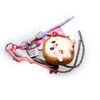 Happy Croissant Bag Charm