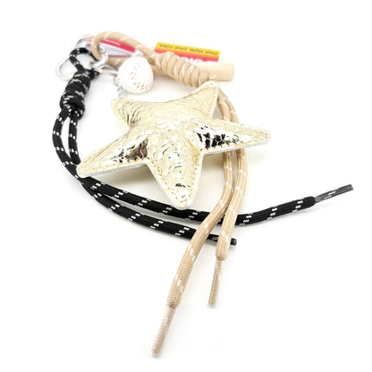 Golden Star Baseball Charm