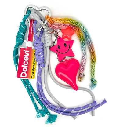 Glossy Heart & Devil Charm