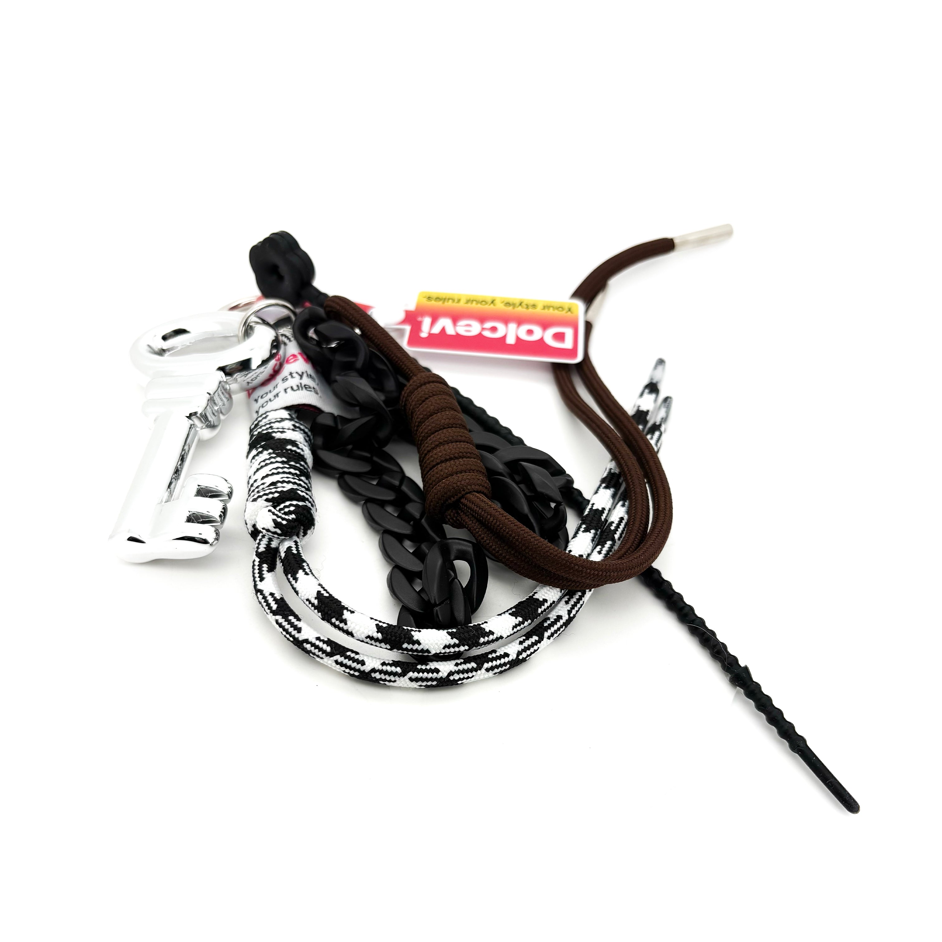 Silver Lock Key Charm