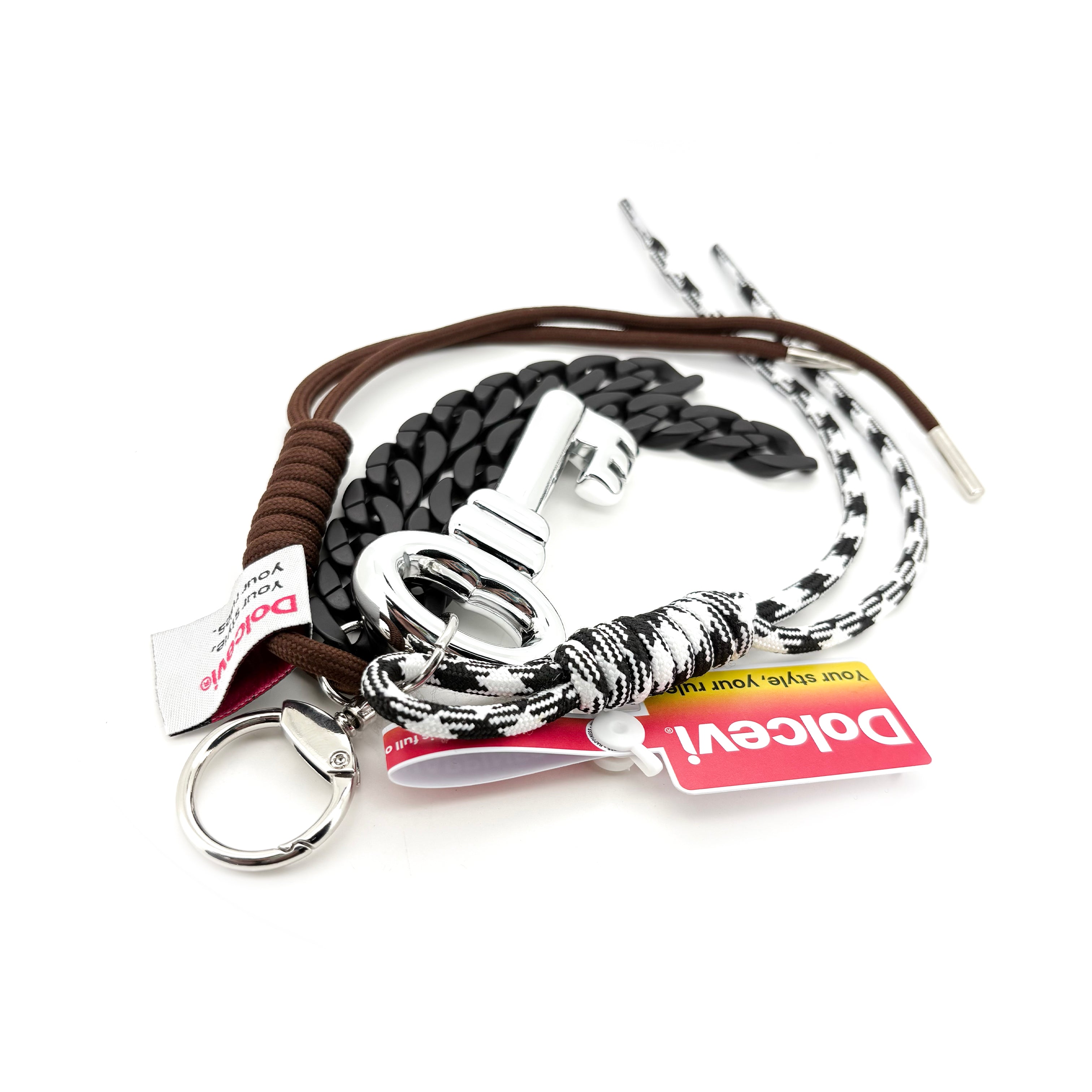 Silver Lock Key Charm