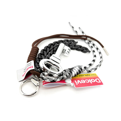 Silver Lock Key Charm