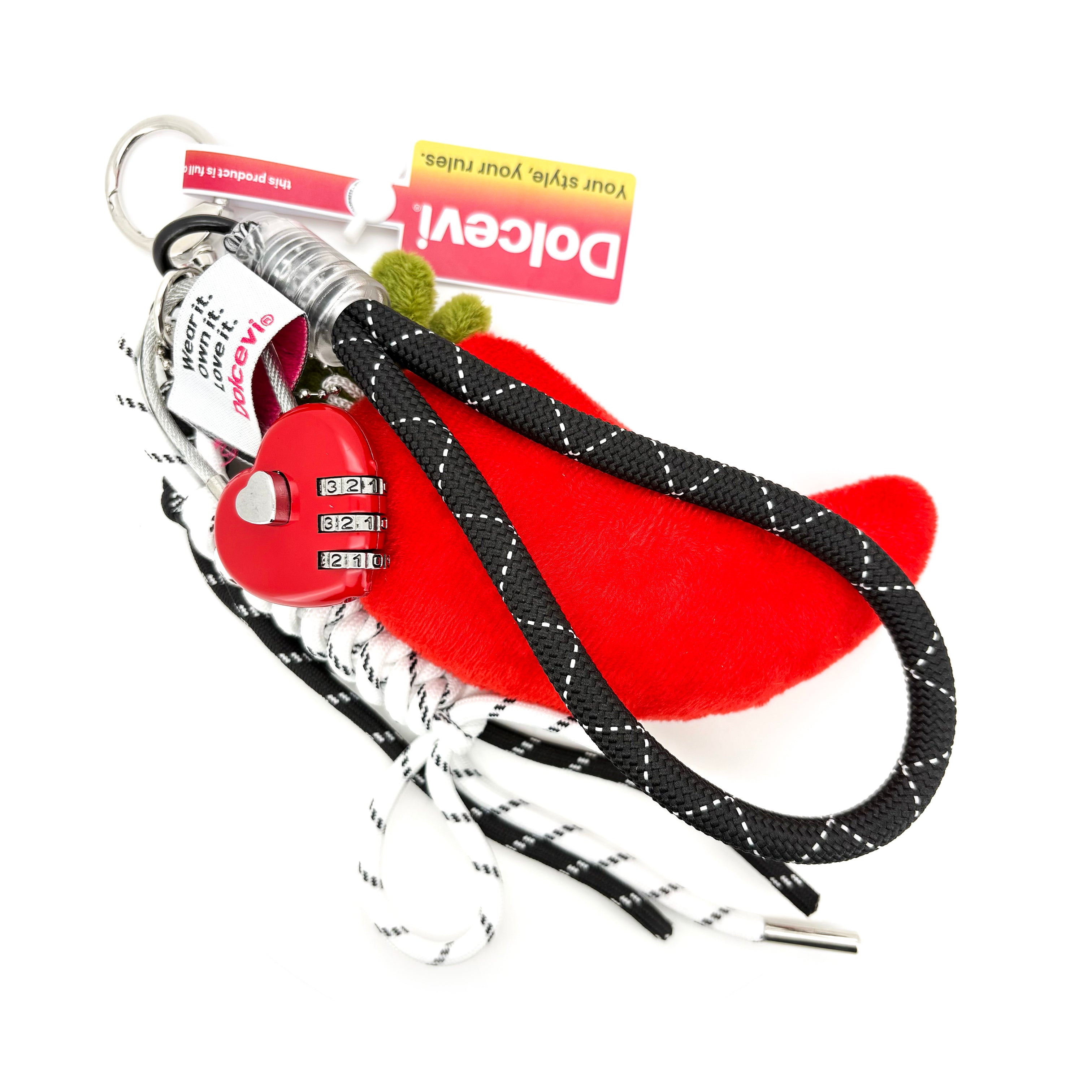 Spicy Chili Plush Bag Charm