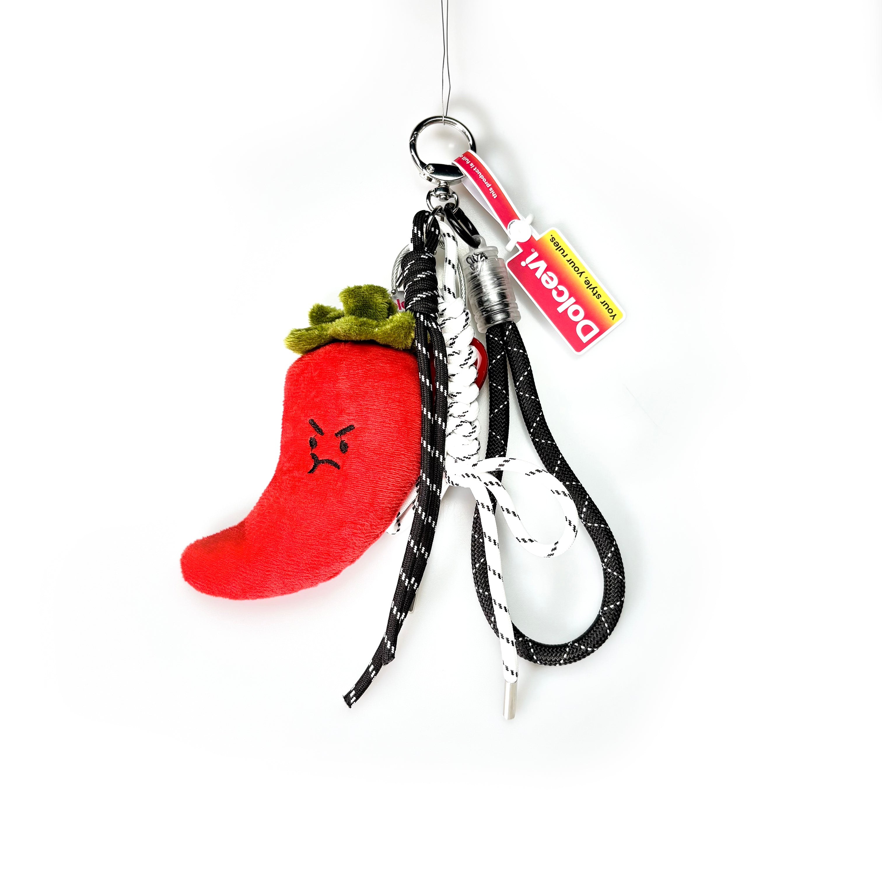 Spicy Chili Plush Bag Charm