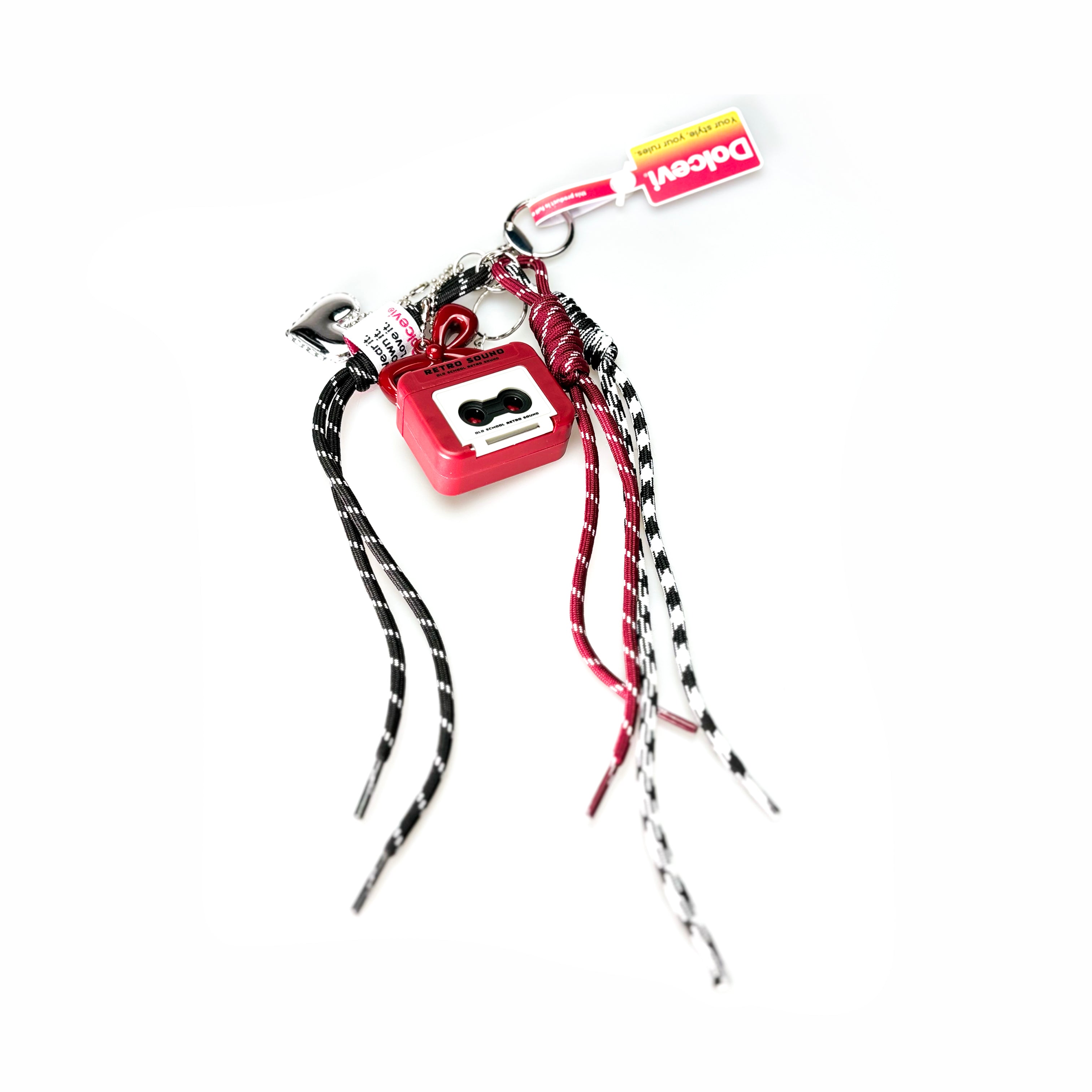 Retro Cassette Bag Charm