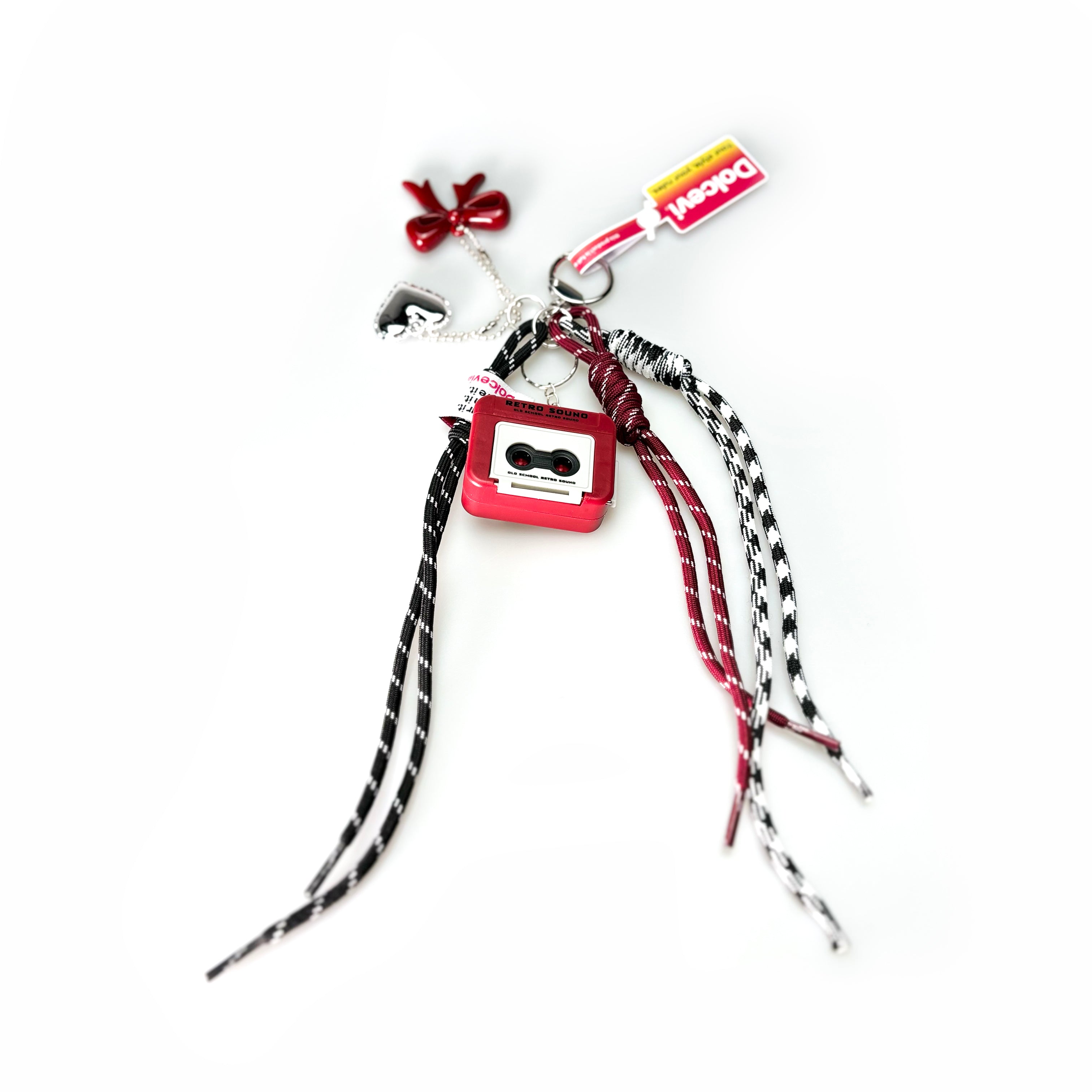 Retro Cassette Bag Charm