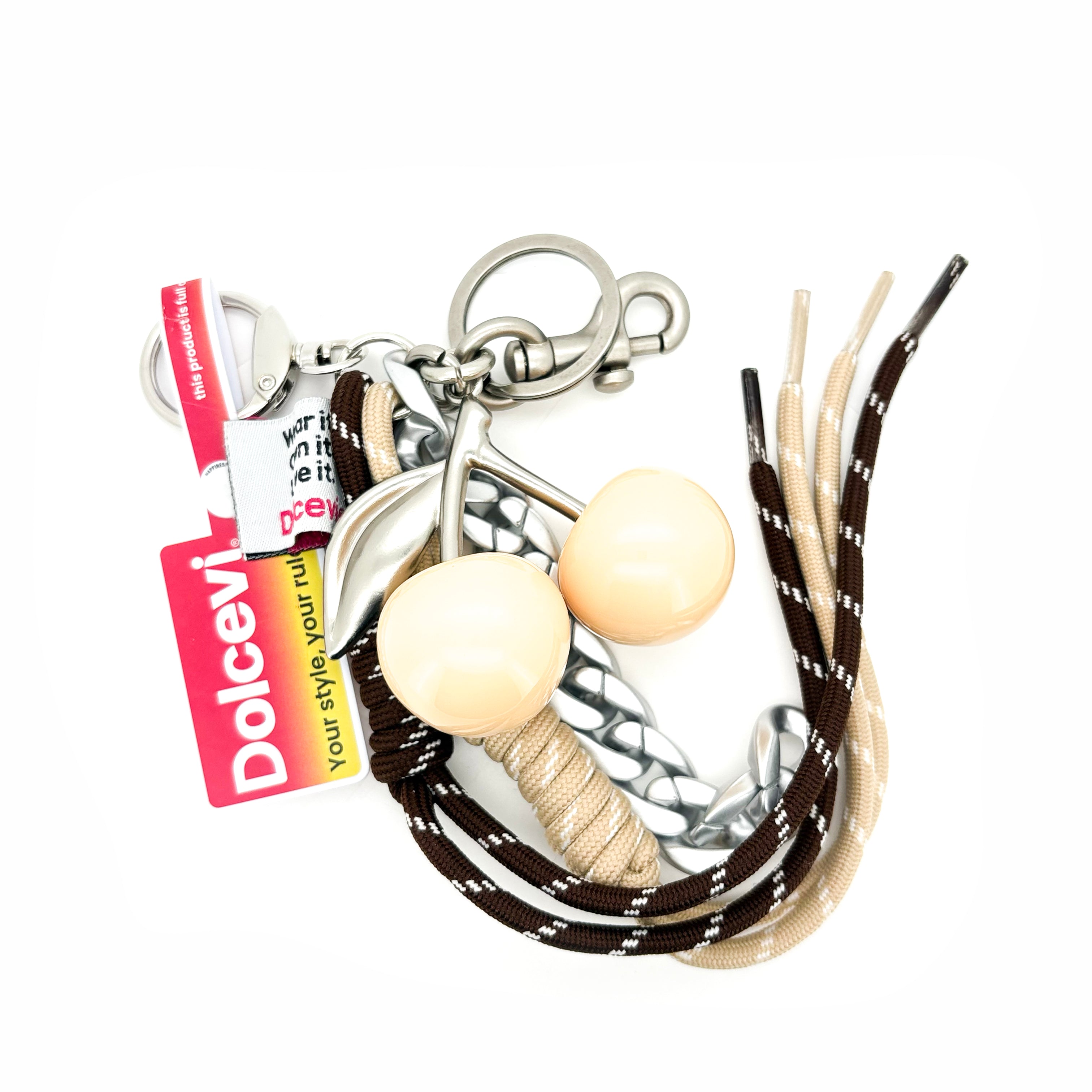 Neutral Glow Bag Charm