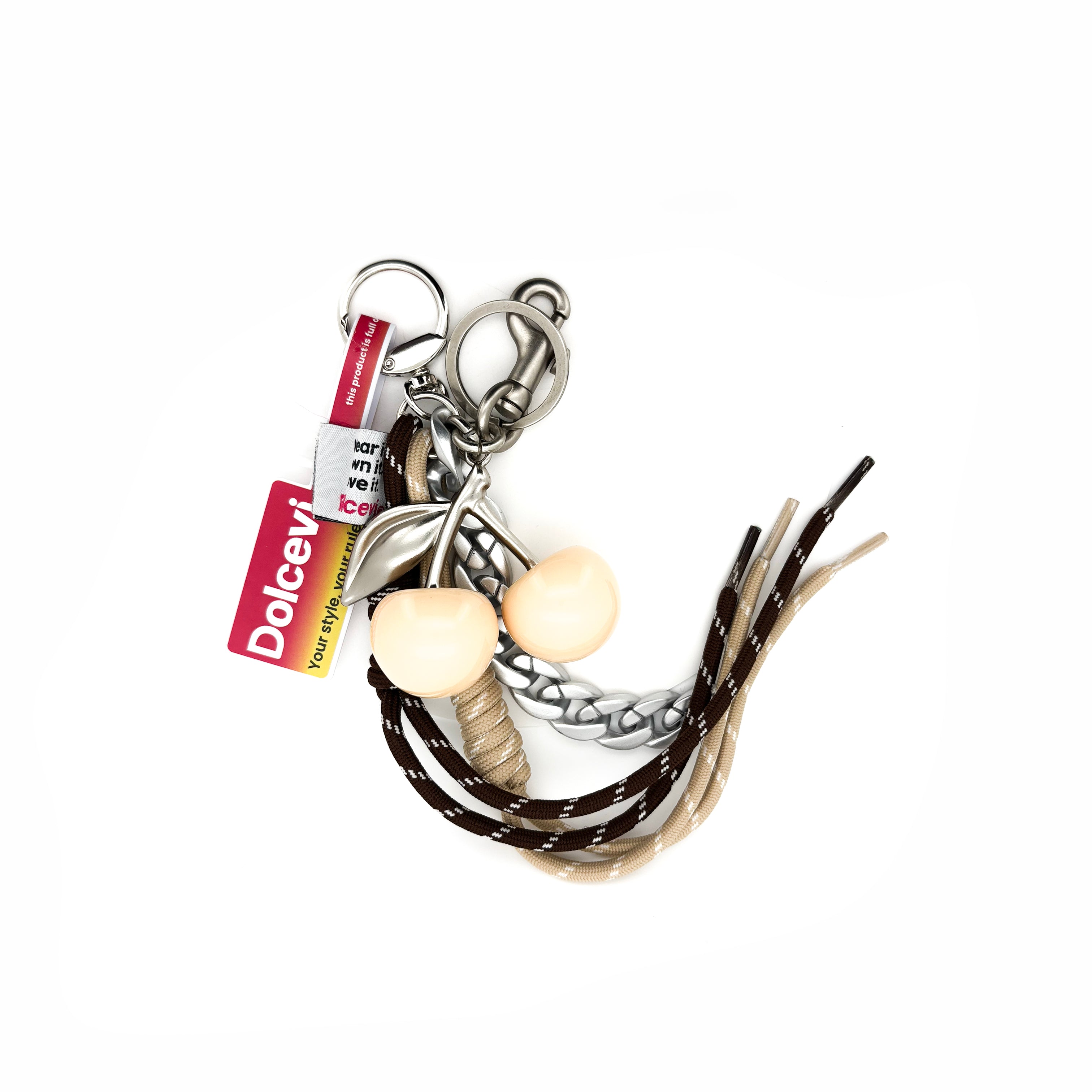 Neutral Glow Bag Charm