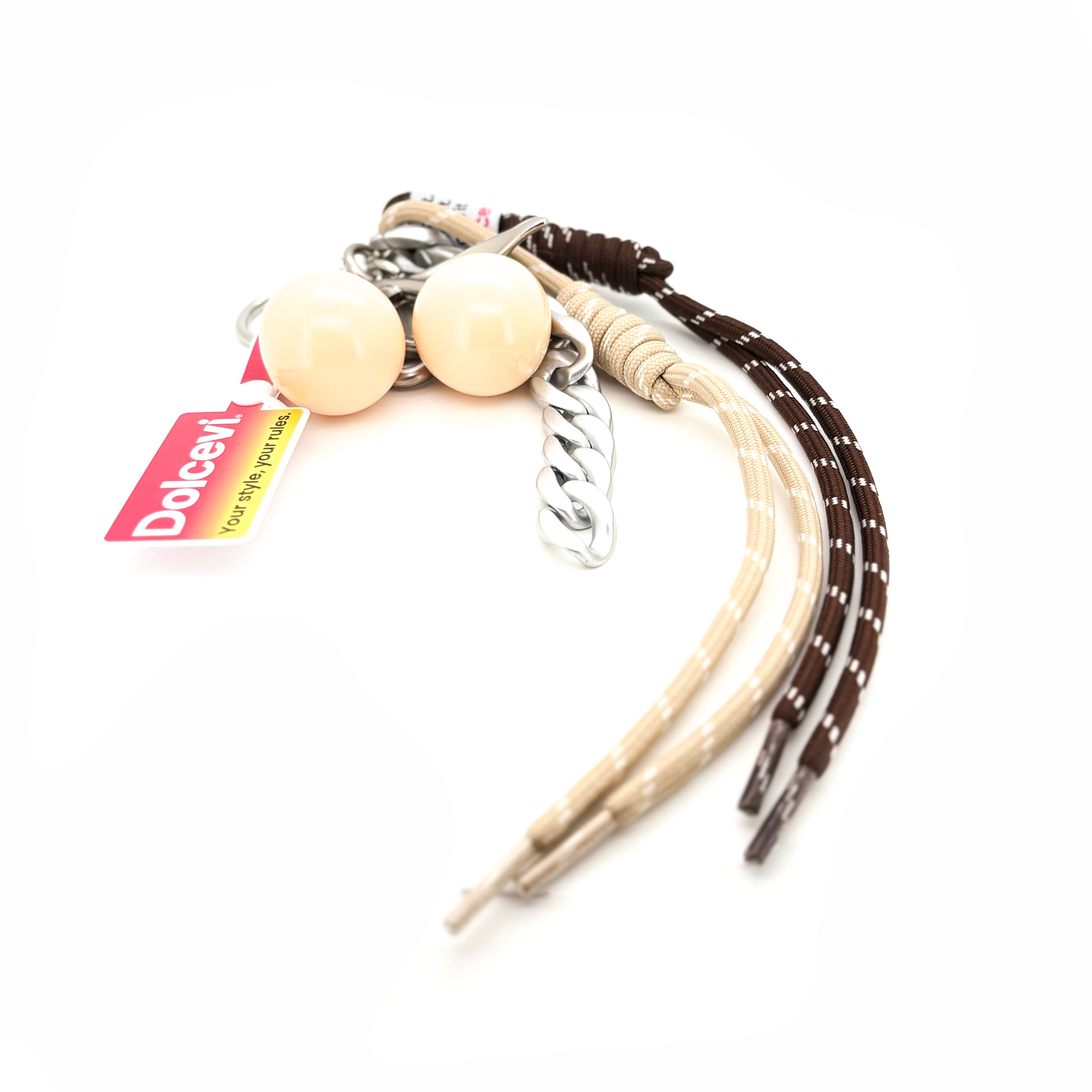 Neutral Glow Bag Charm