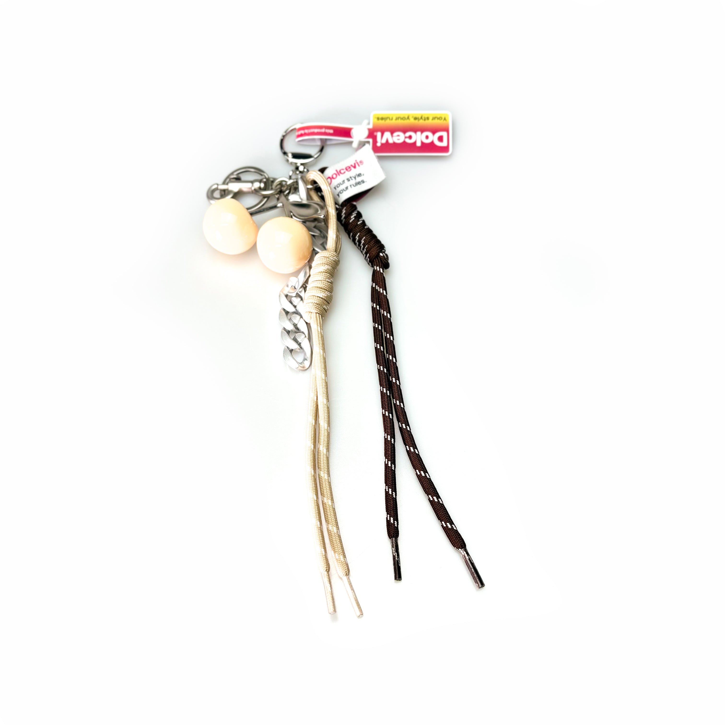 Neutral Glow Bag Charm