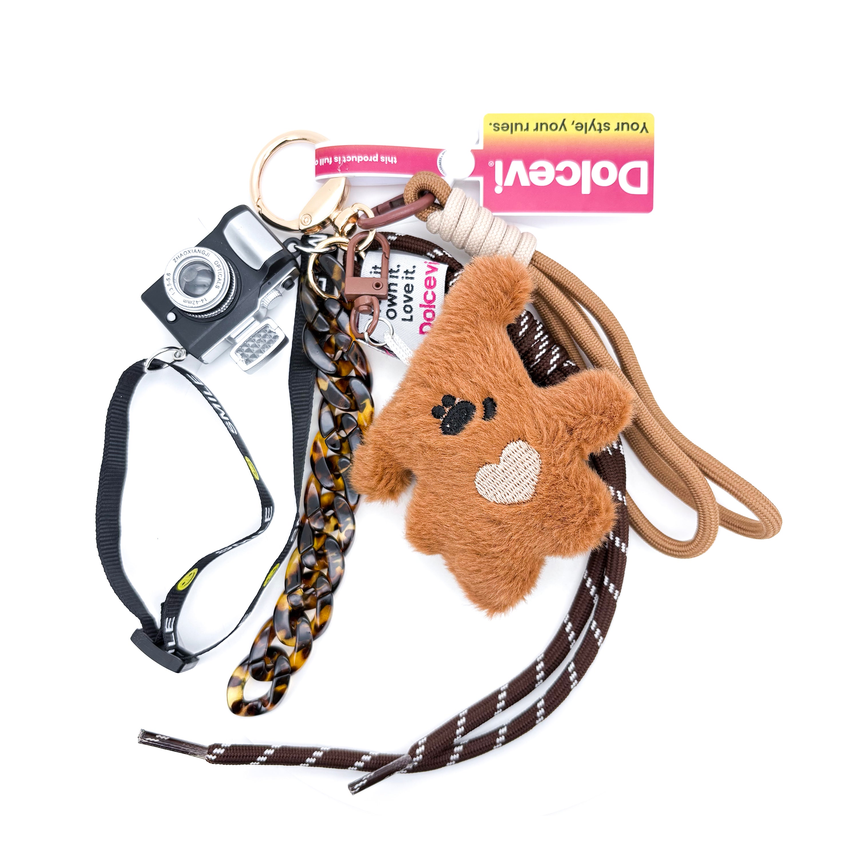 Teddy Bear Street Lanyard