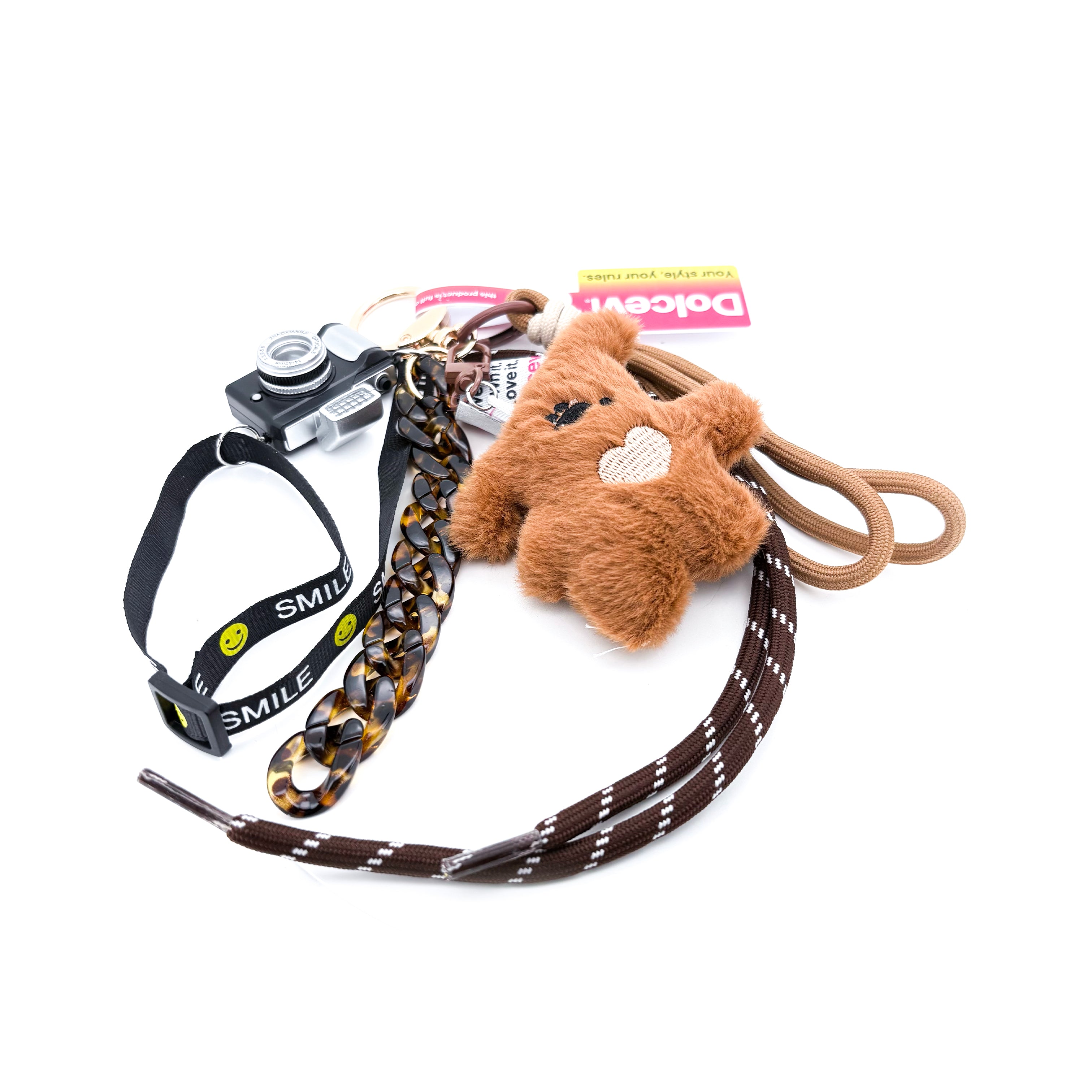 Teddy Bear Street Lanyard