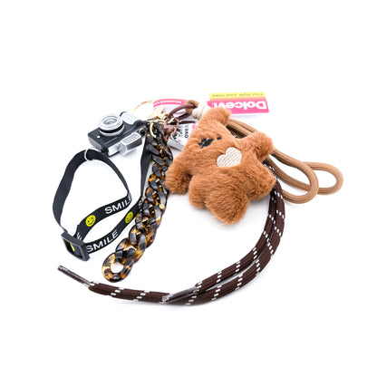 Teddy Bear Street Lanyard