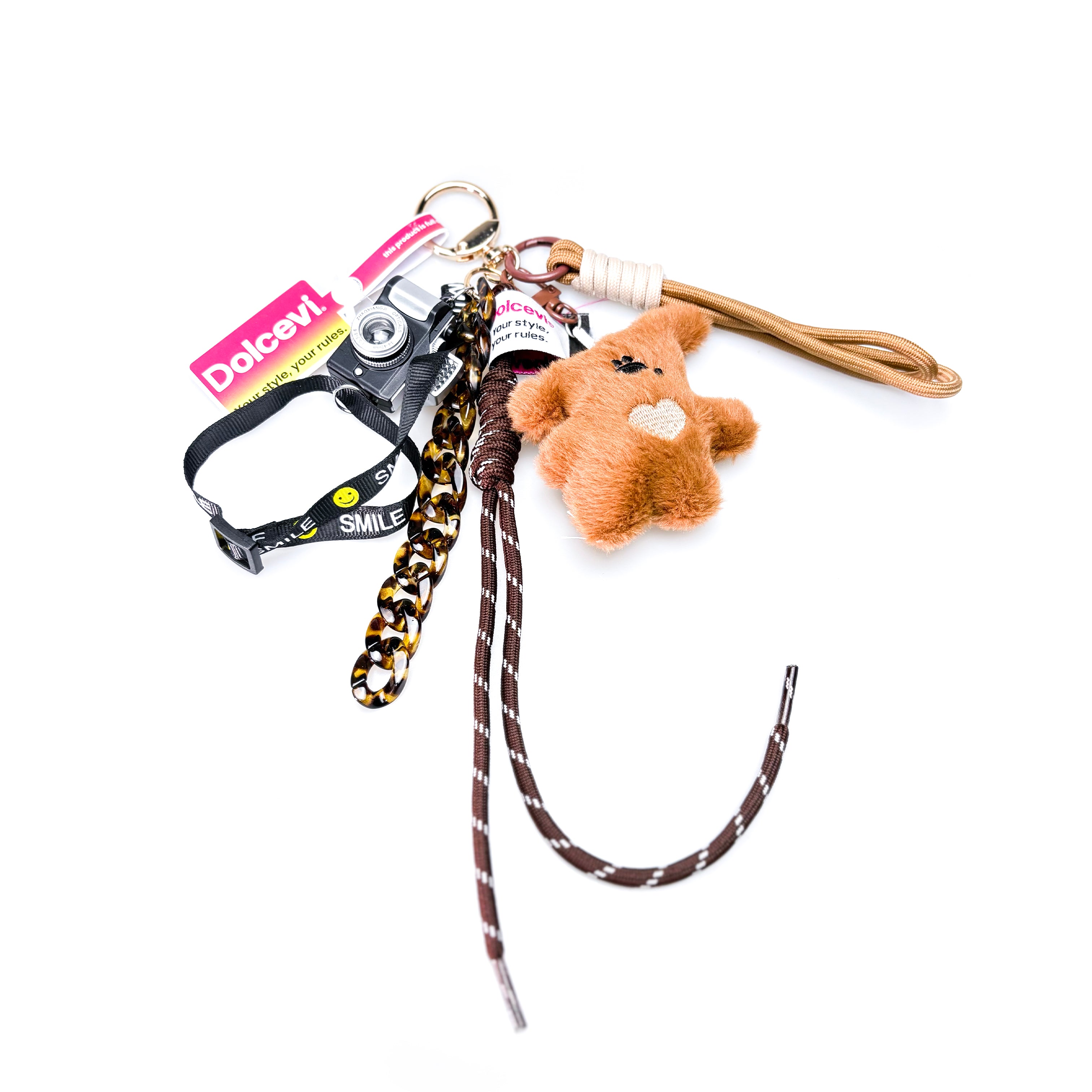 Teddy Bear Street Lanyard