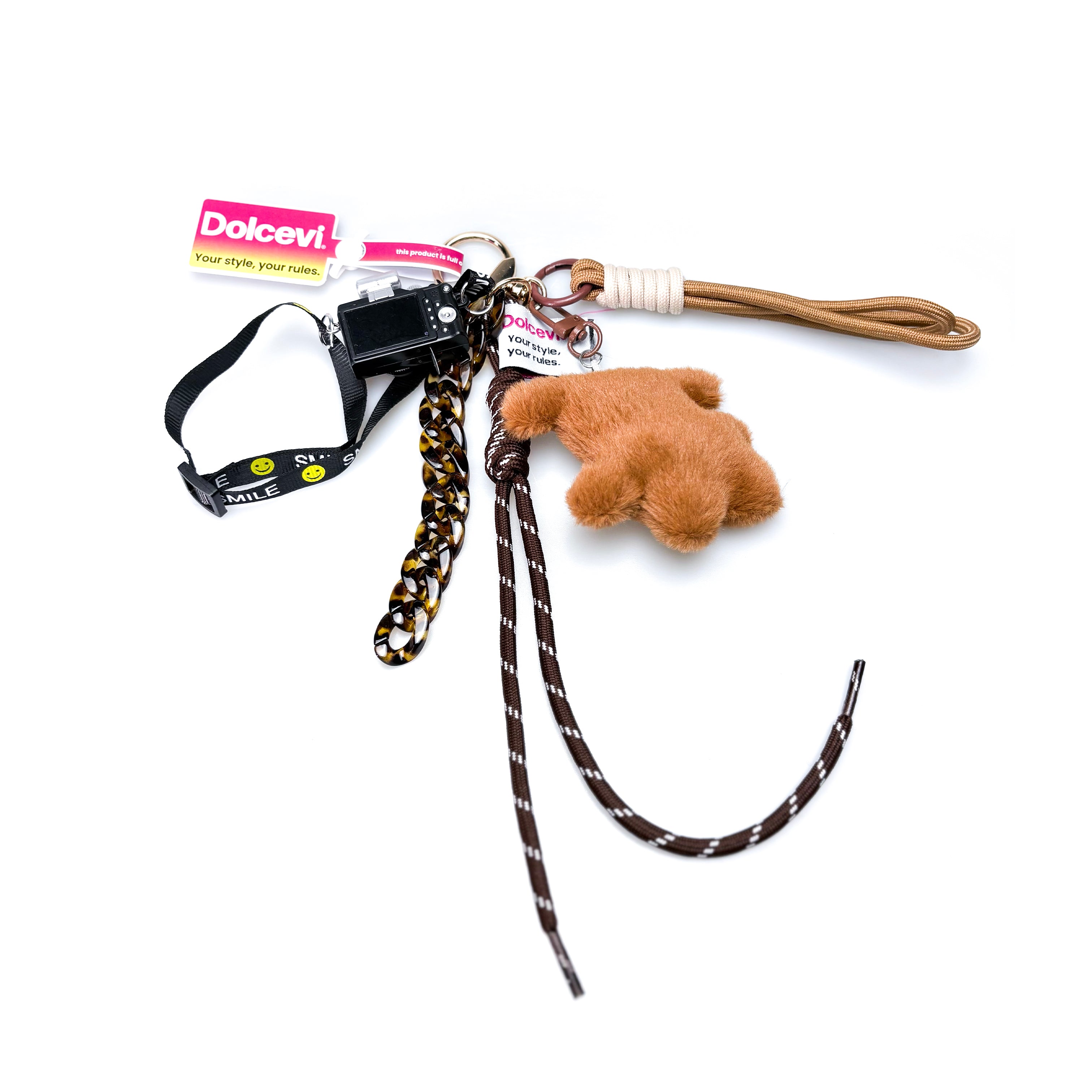 Teddy Bear Street Lanyard