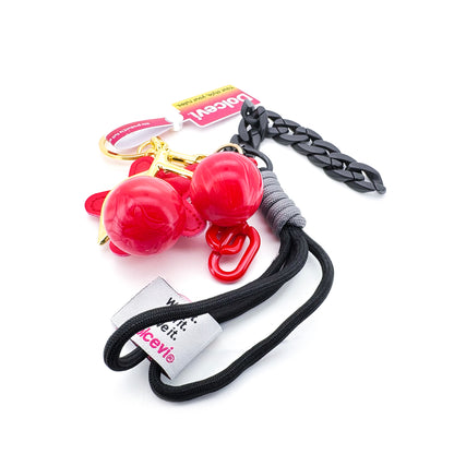 Cherry Star Charm Lanyard