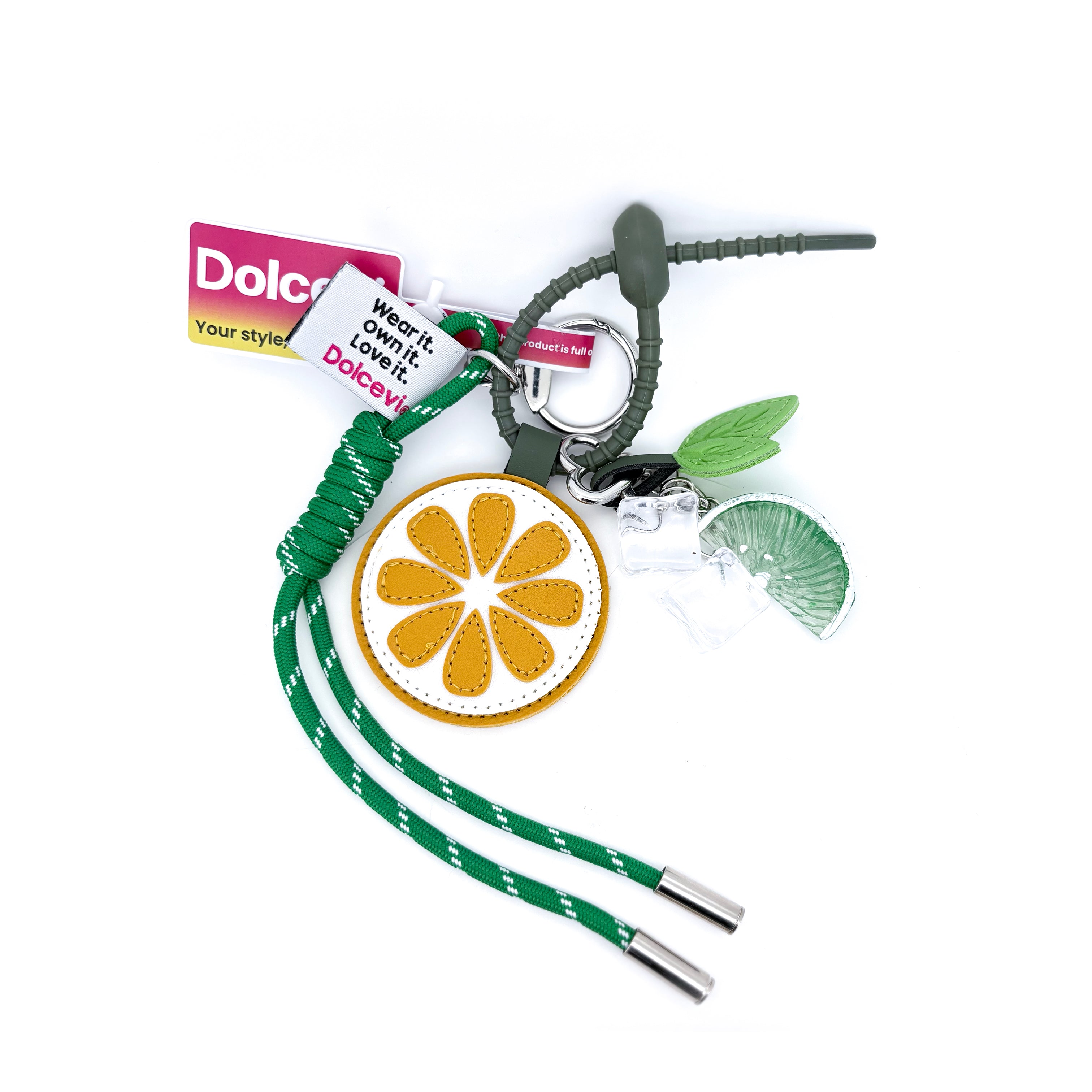 Citrus Slice Keychain
