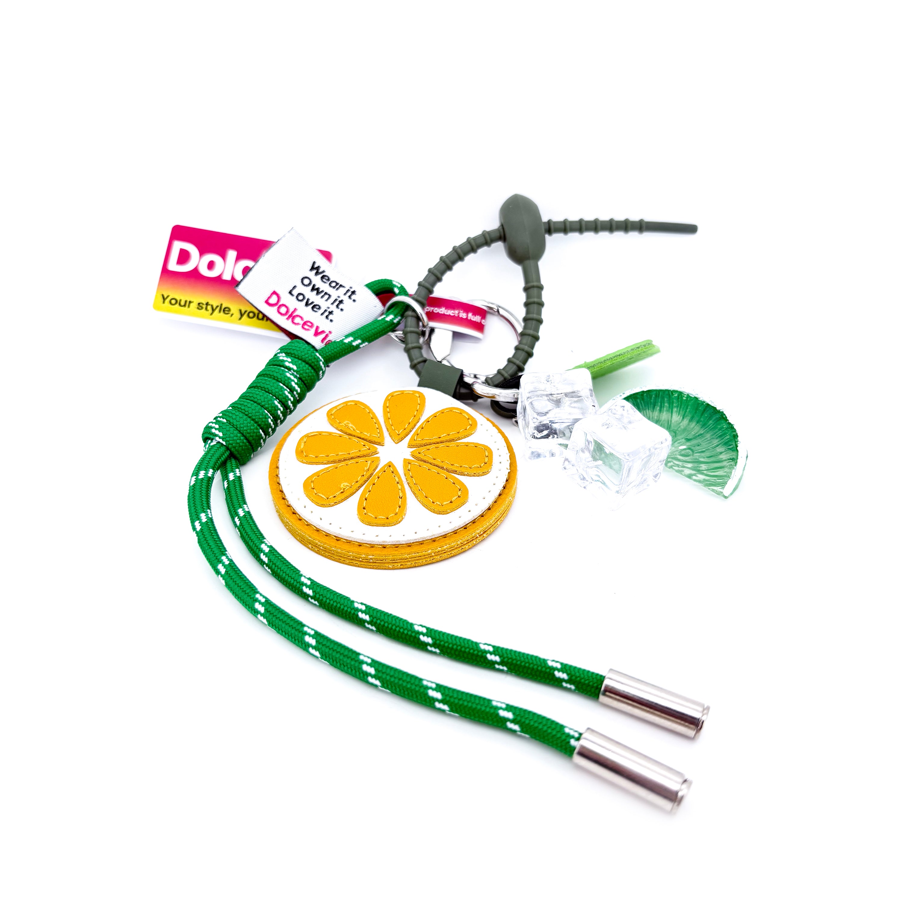 Citrus Slice Keychain