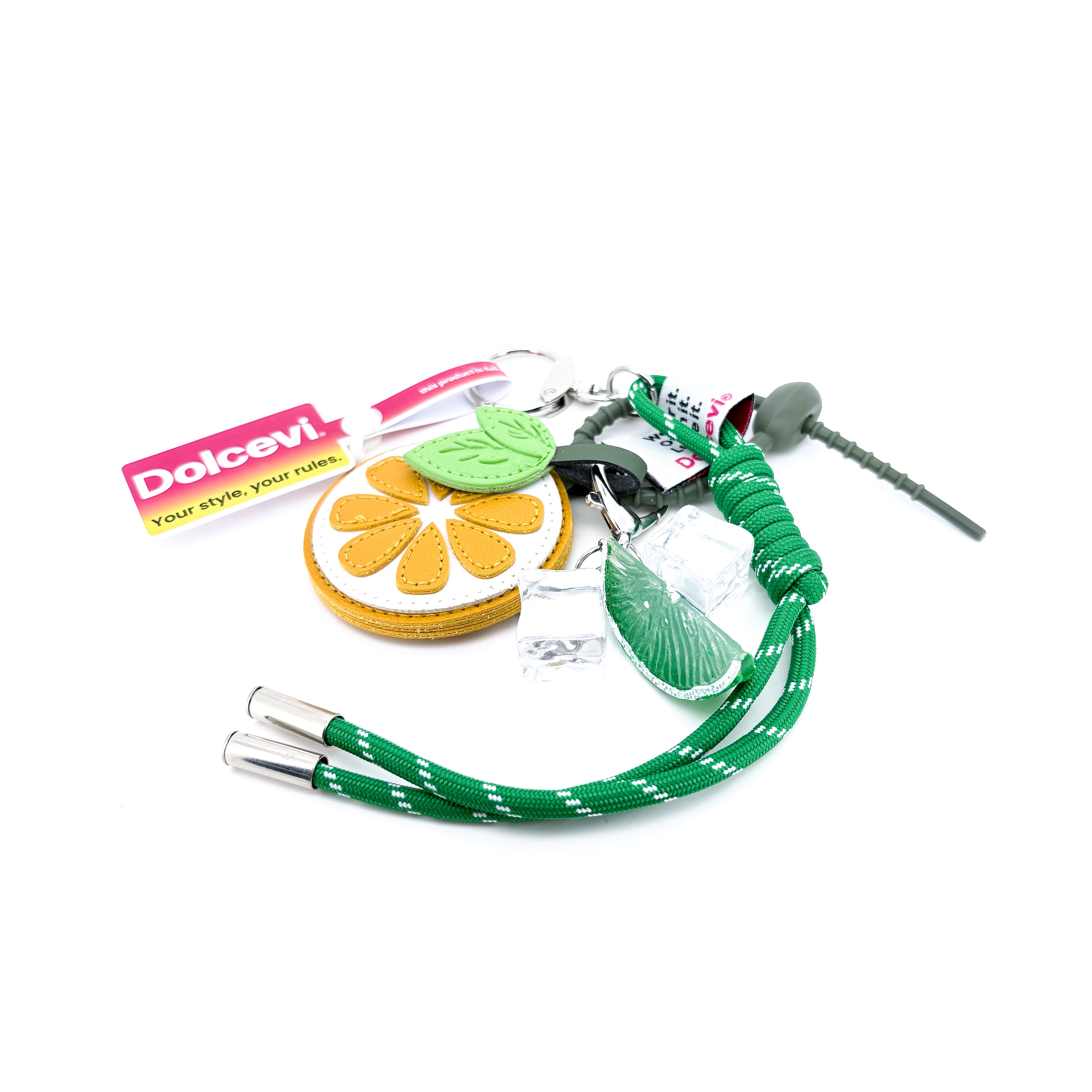 Citrus Slice Keychain