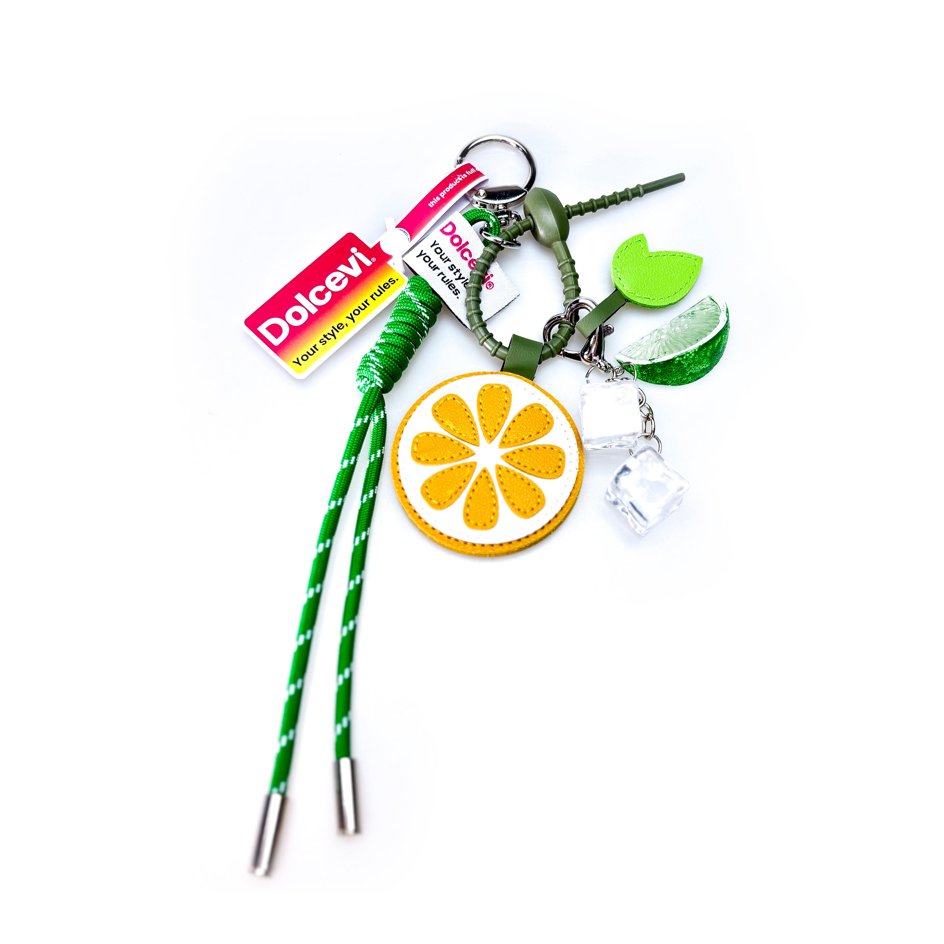 Citrus Slice Keychain