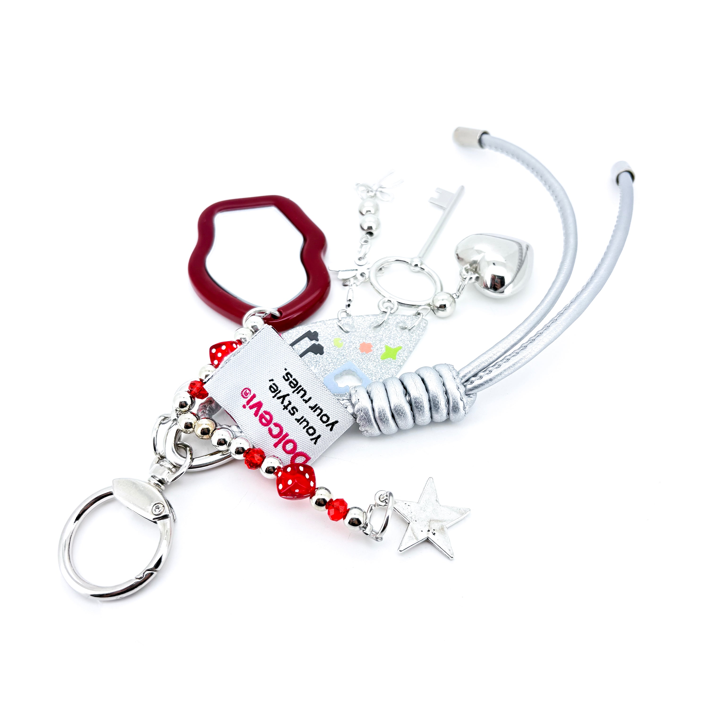 Magic Mirror Heart Charm